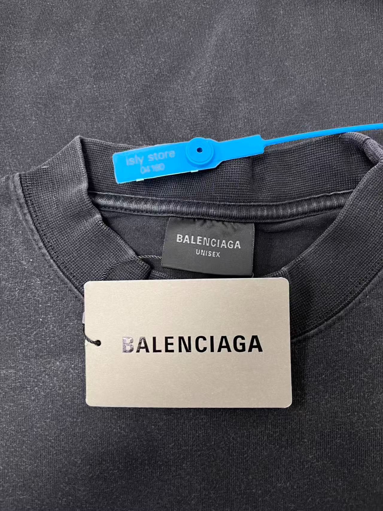 Balenciaga Balenciaga Paris Flag Logo T-Shirt Size M Size US M / EU 48-50 / 2 - 5 Thumbnail