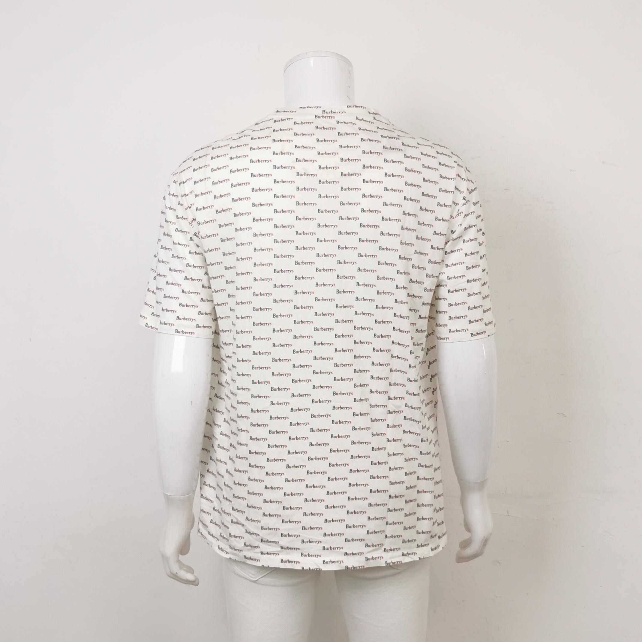 Burberry Burberry Men m Short Sleeve Shirts Size US M / EU 48-50 / 2 - 2 Thumbnail