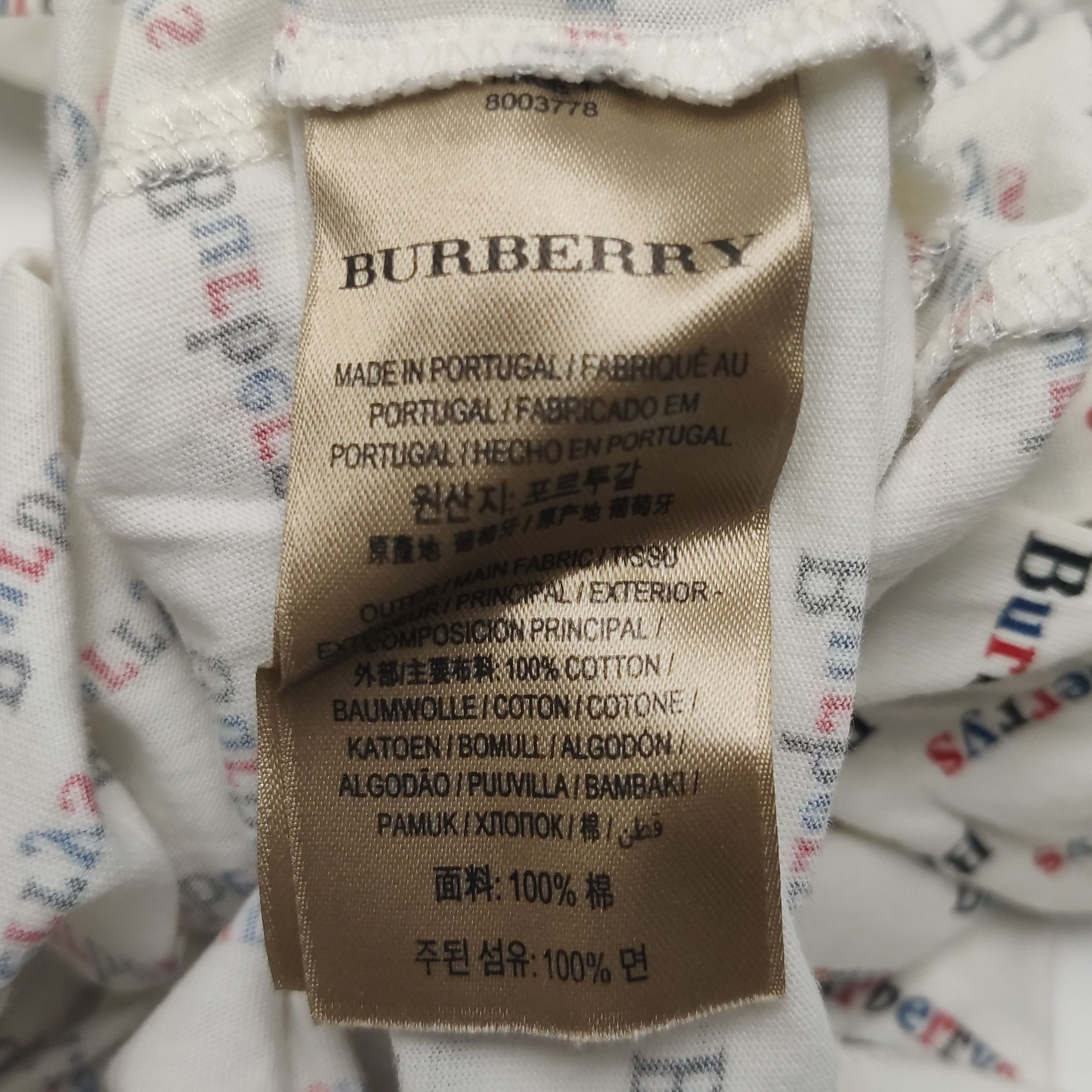 Burberry Burberry Men m Short Sleeve Shirts Size US M / EU 48-50 / 2 - 6 Thumbnail