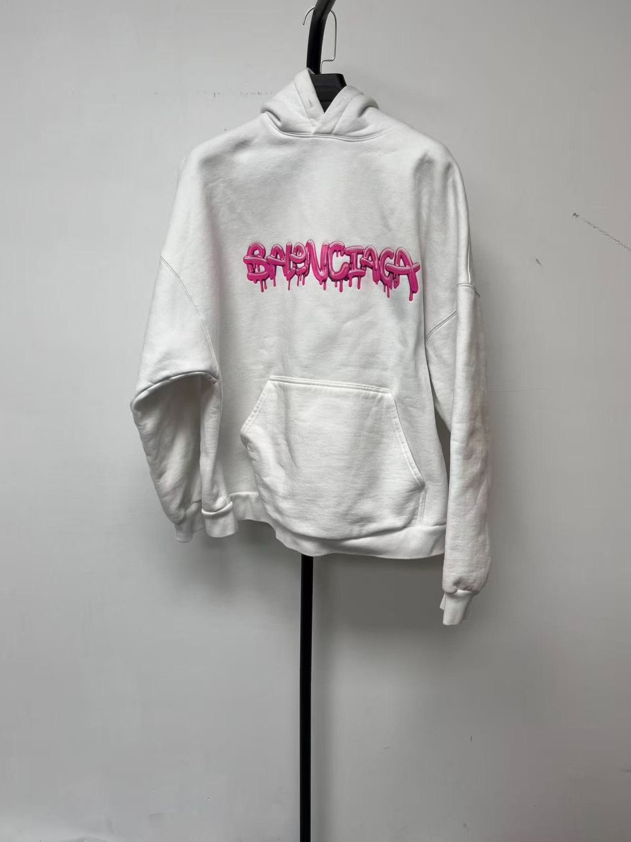 Balenciaga Balenciaga Slime Logo Hoodie Size 2 Size US M / EU 48-50 / 2 - 2 Thumbnail