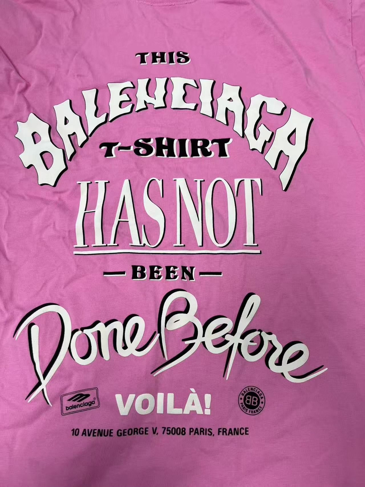 Balenciaga Balenciaga Graphic Print Distressed T-Shirt 1 Size S / US 4 / IT 40 - 4 Thumbnail