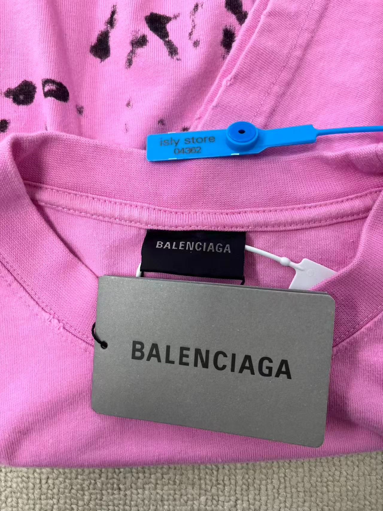 Balenciaga Balenciaga Graffiti Logo T-Shirt S Size S / US 4 / IT 40 - 6 Thumbnail