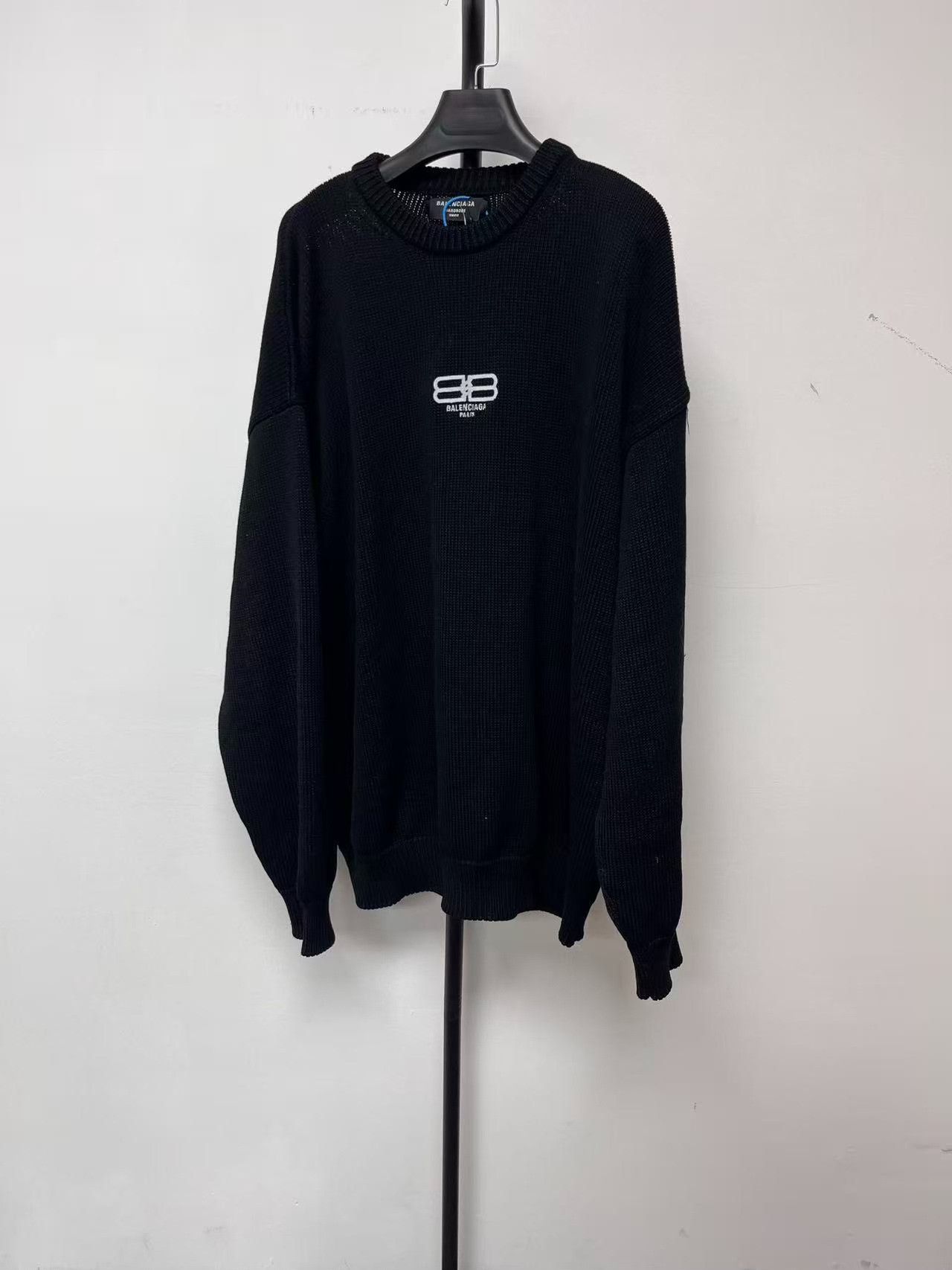 Balenciaga Balenciaga BB Logo Embroidered Sweater XS Size US XS / EU 42 / 0 - 2 Thumbnail