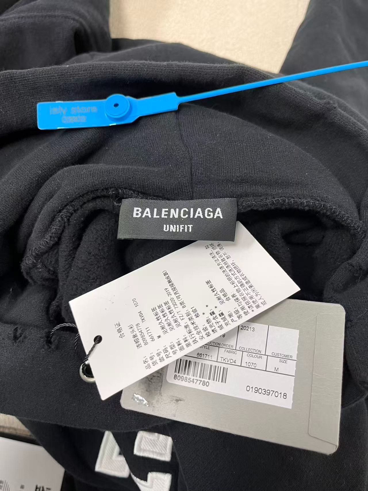 Balenciaga Balenciaga FREE Print Fleece Hoodie US M Size US M / EU 48-50 / 2 - 5 Thumbnail