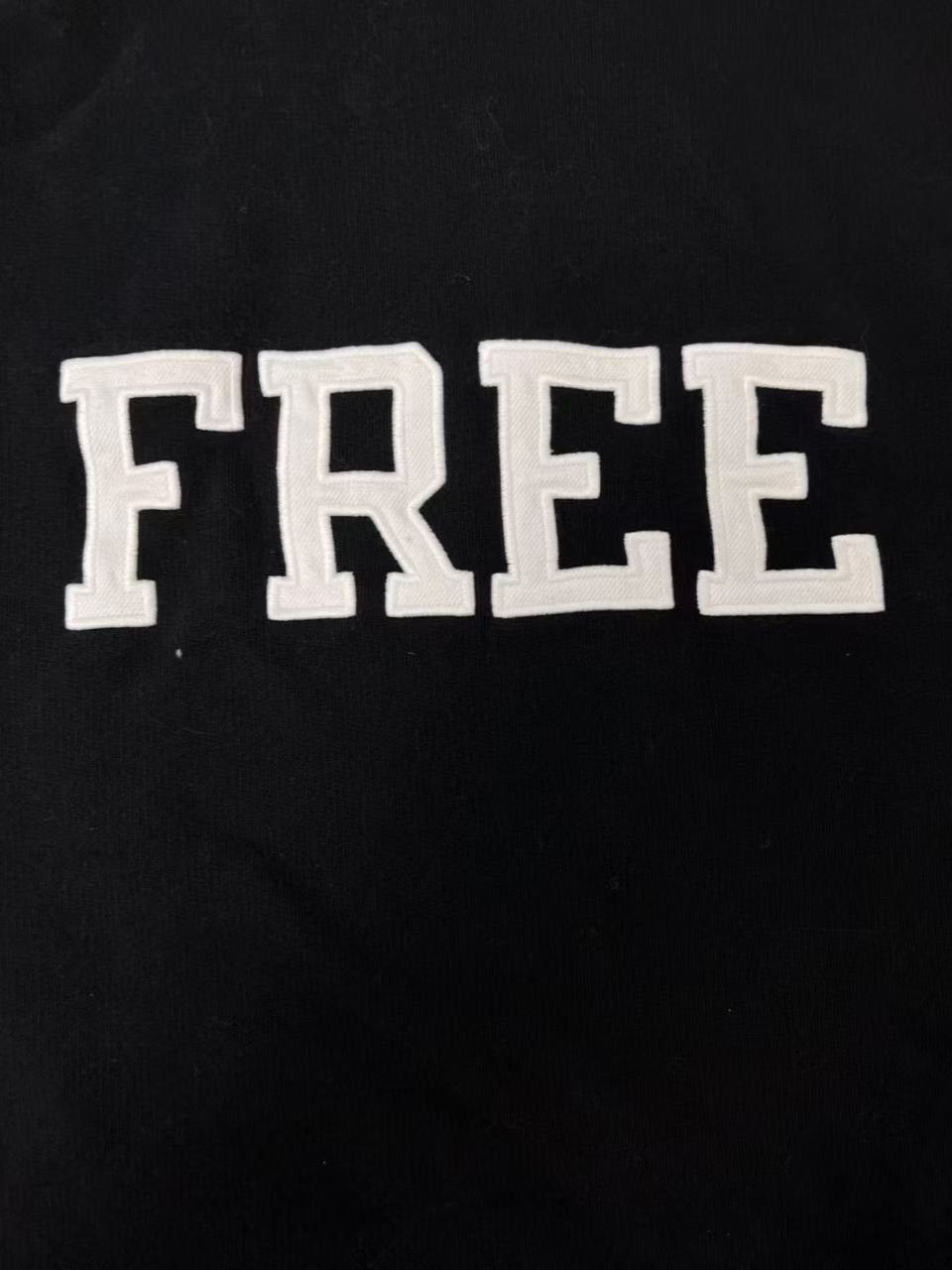 Balenciaga Balenciaga FREE Print Fleece Hoodie US M Size US M / EU 48-50 / 2 - 4 Thumbnail
