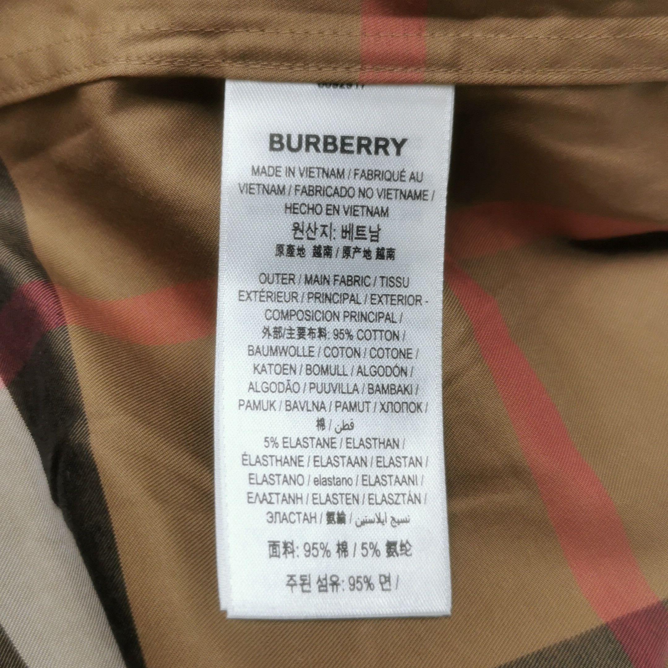 Burberry Burberry Men s Button Ups Size US S / EU 44-46 / 1 - 8 Thumbnail