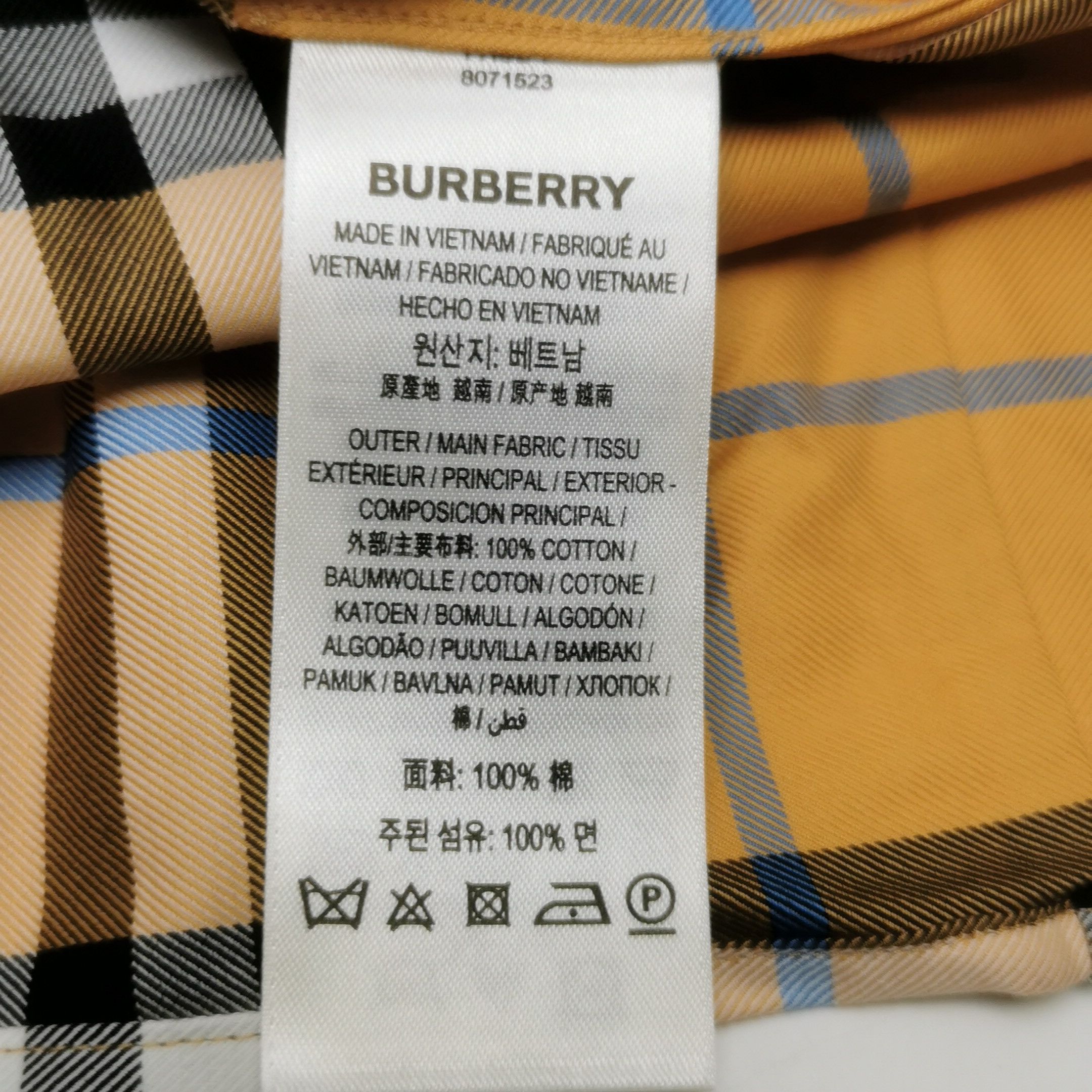Burberry Burberry Men s Button Ups Size US S / EU 44-46 / 1 - 9 Thumbnail