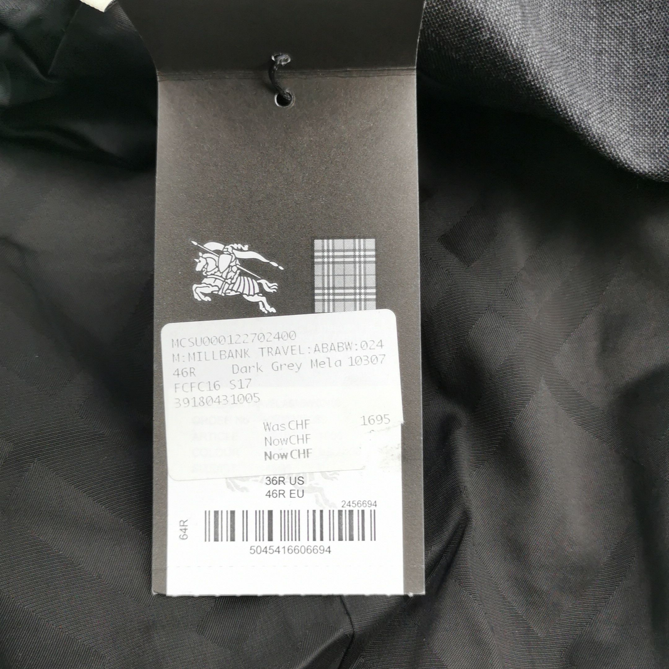 Burberry Burberry Men s Light Jackets Size US S / EU 44-46 / 1 - 11 Thumbnail