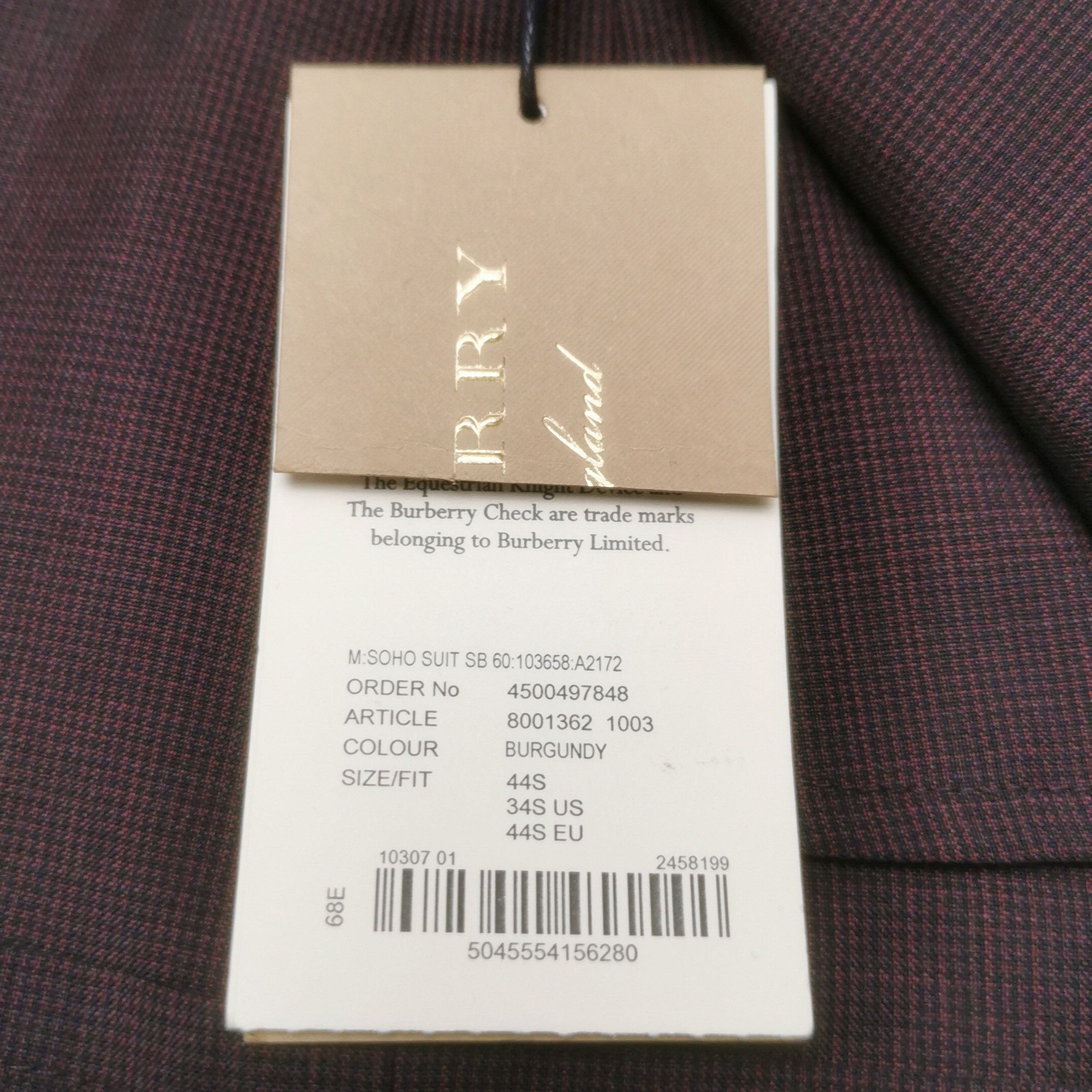 Burberry Burberry Men xs Light Jackets Size US XS / EU 42 / 0 - 10 Thumbnail