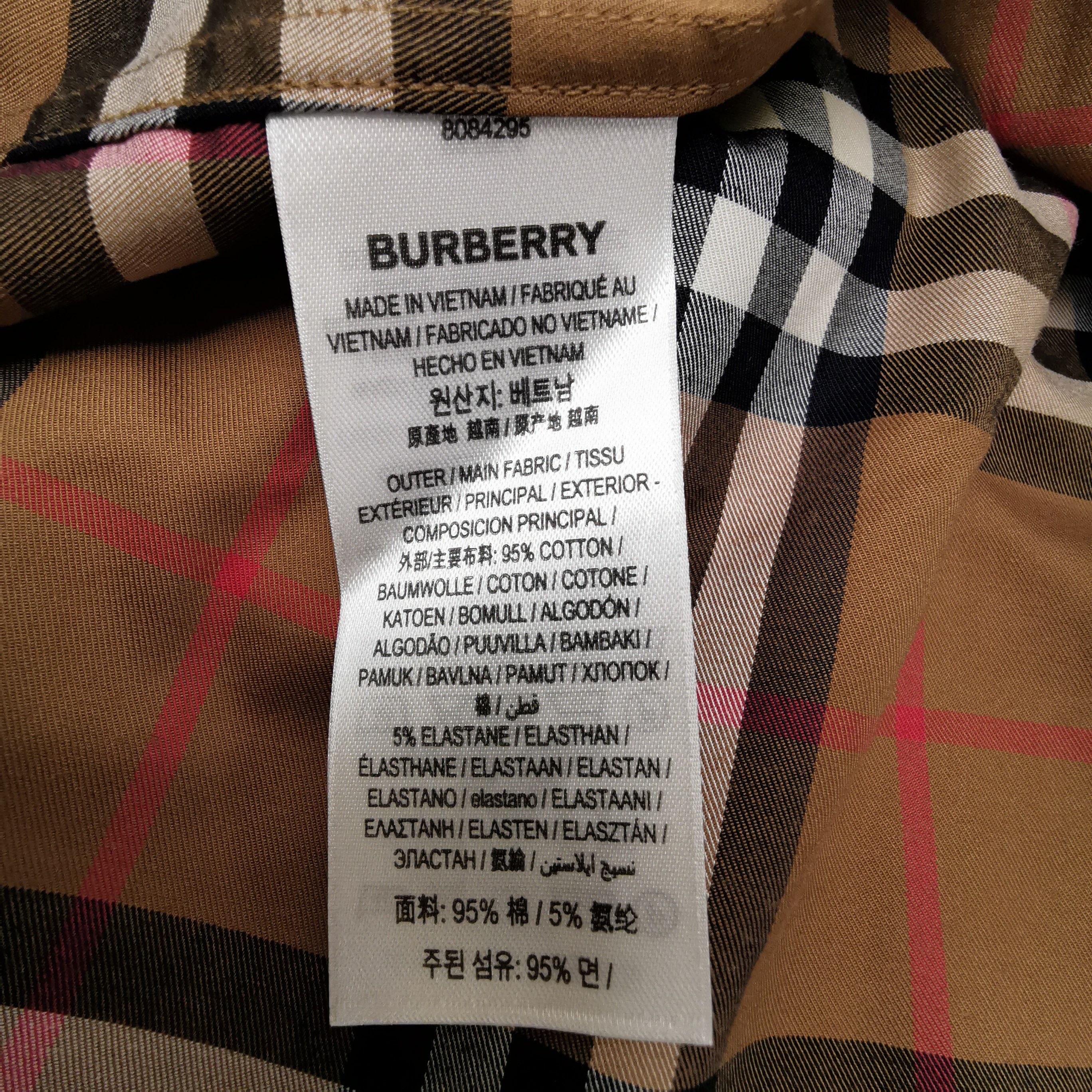 Burberry Burberry Men m Button Ups Size US M / EU 48-50 / 2 - 8 Thumbnail