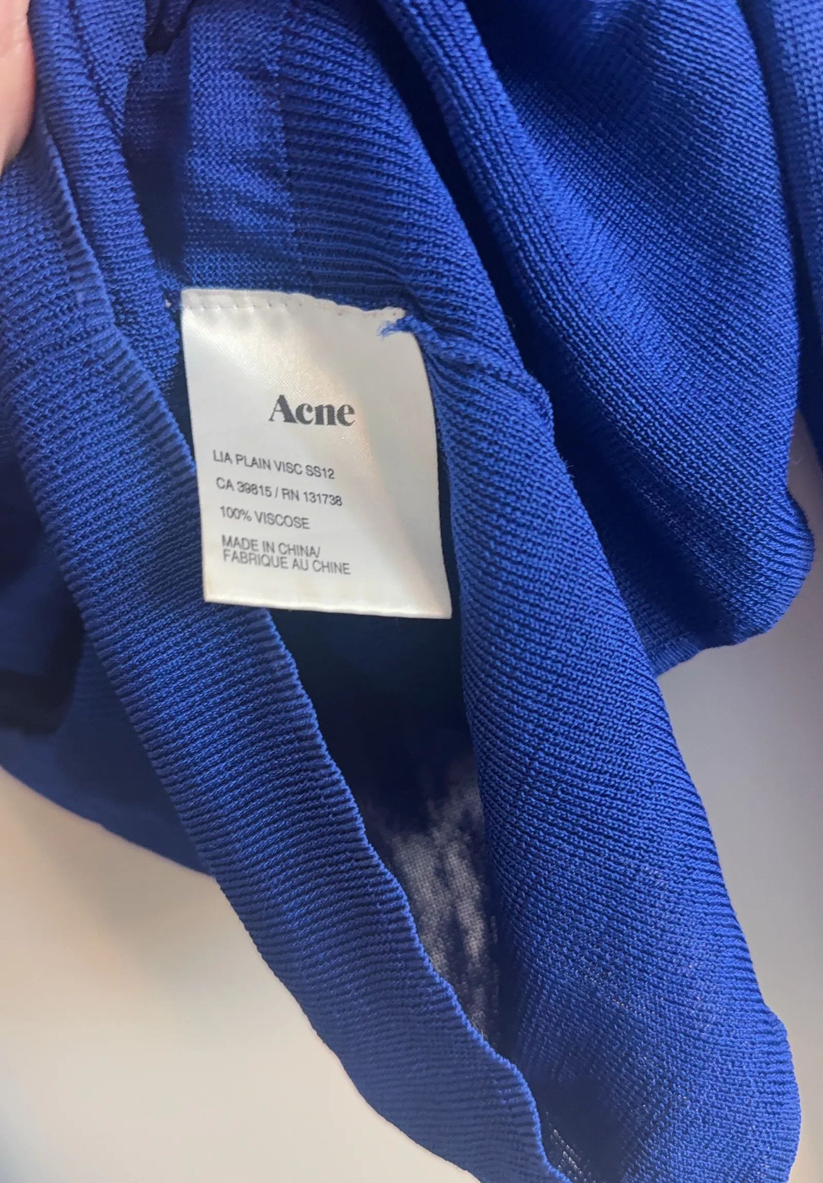 Acne Studios Acne Studios Lia plain visc Sweater Size S / US 4 / IT 40 - 3 Thumbnail