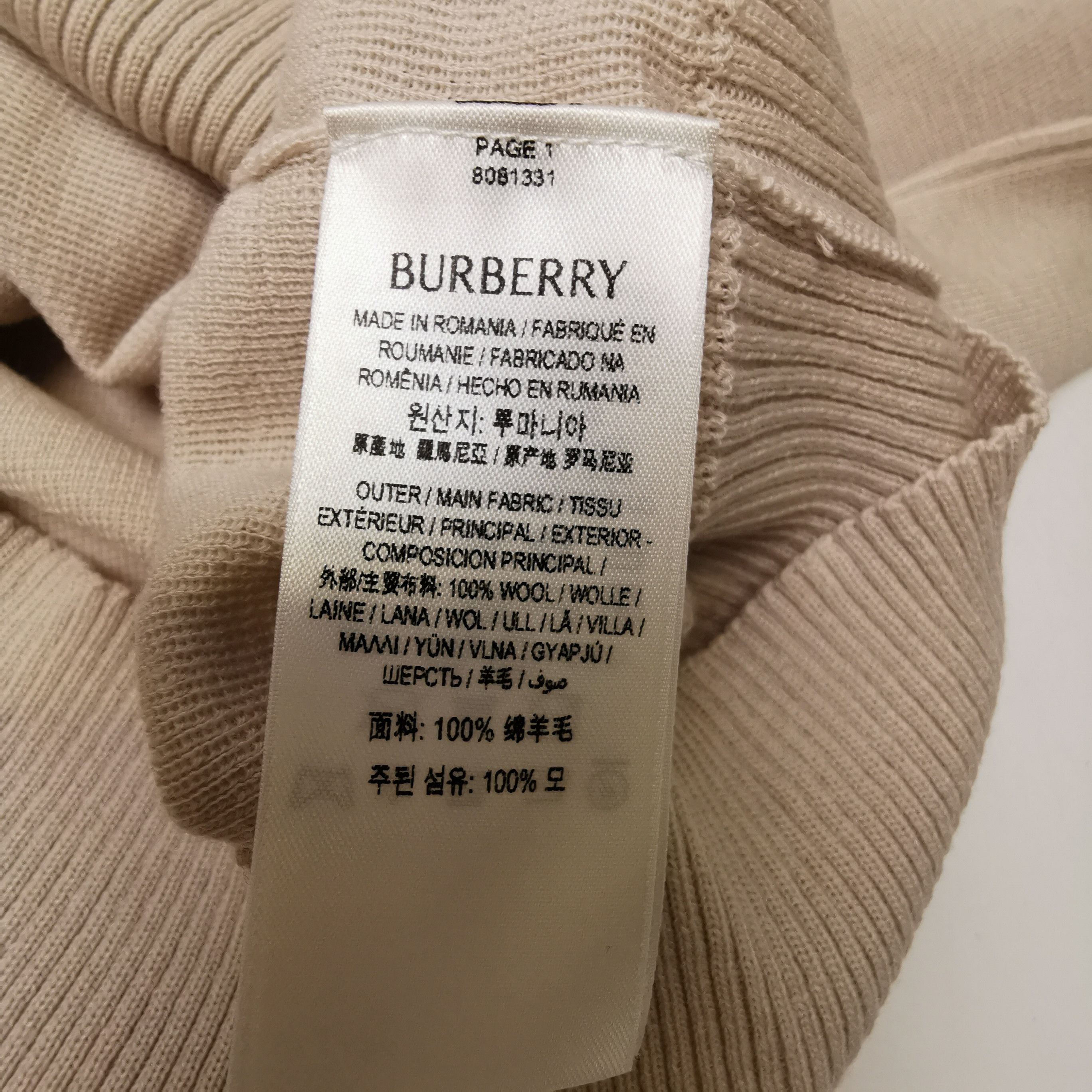 Burberry Burberry Men xl Sweaters Knitwear Size US XL / EU 56 / 4 - 7 Thumbnail