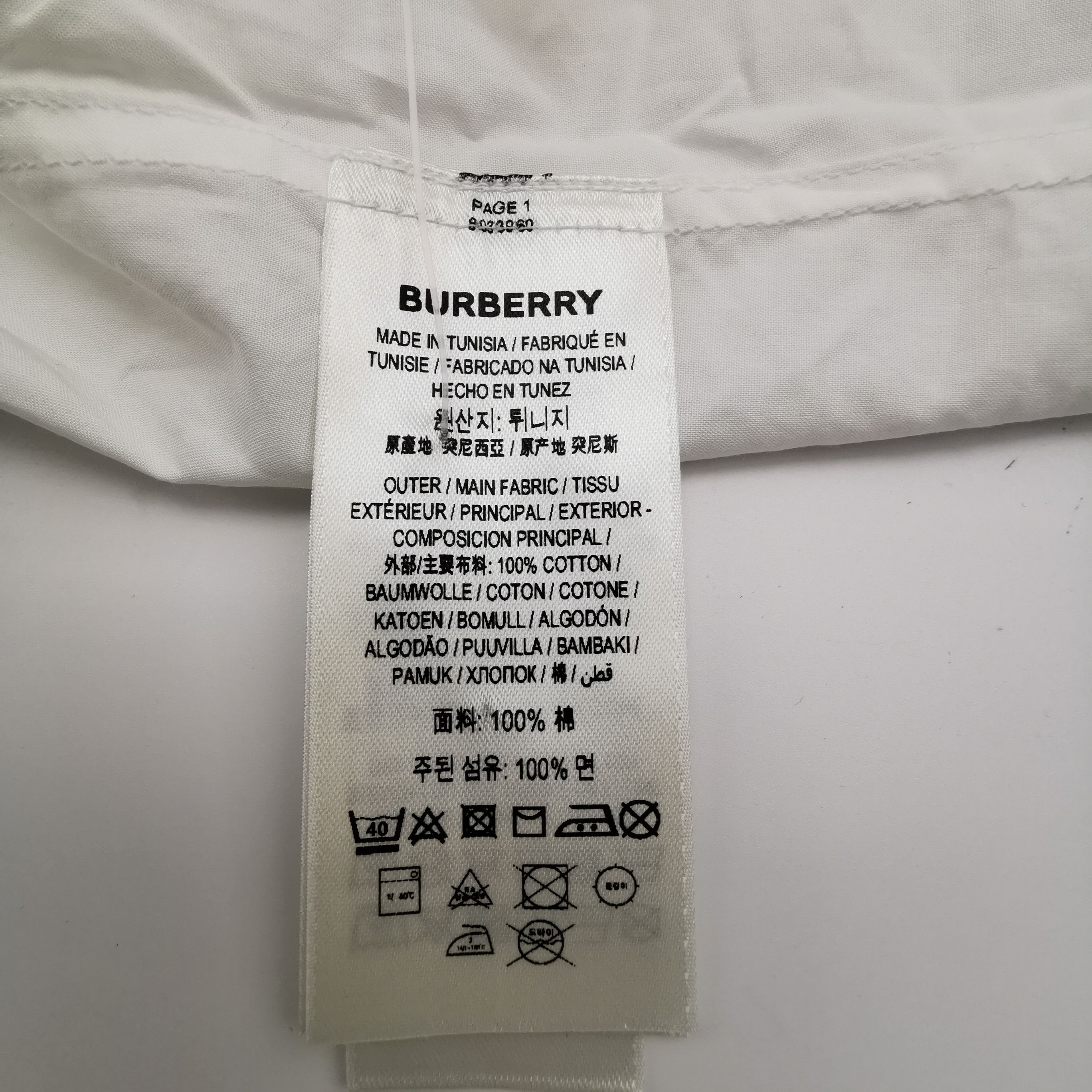Burberry Burberry Men l Button Ups Size US L / EU 52-54 / 3 - 10 Thumbnail
