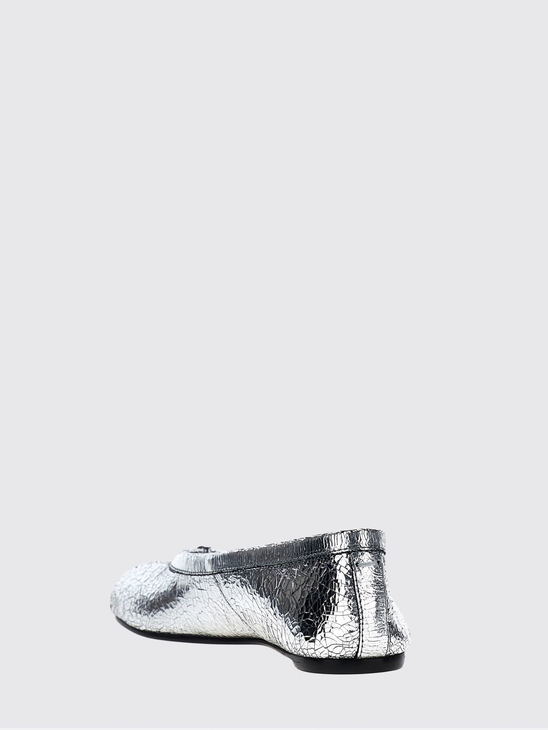 Maison Margiela Maison Margiela Ballet Flat Woman Silver Size US 5.5 / IT 35.5 - 3 Thumbnail