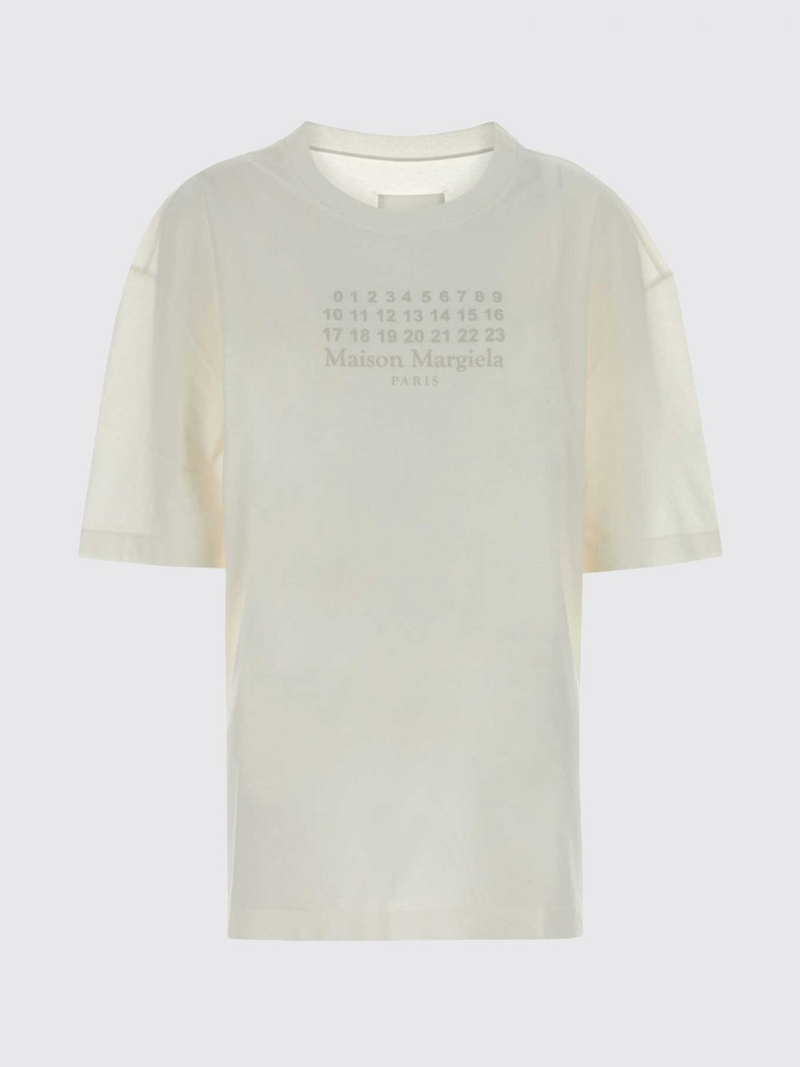 Maison Margiela Maison Margiela T-Shirt Woman White Size S / US 4 / IT 40 - 2 Thumbnail