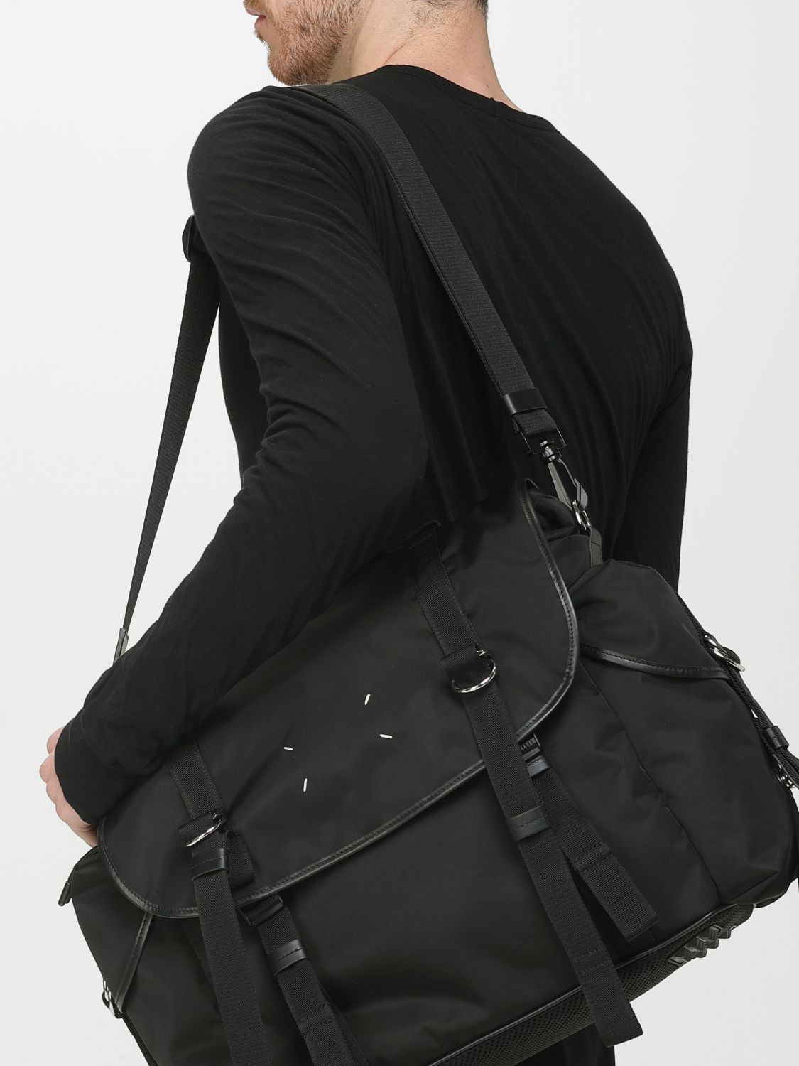 Maison Margiela Maison Margiela Backpack Men Black Size ONE SIZE - 2 Thumbnail