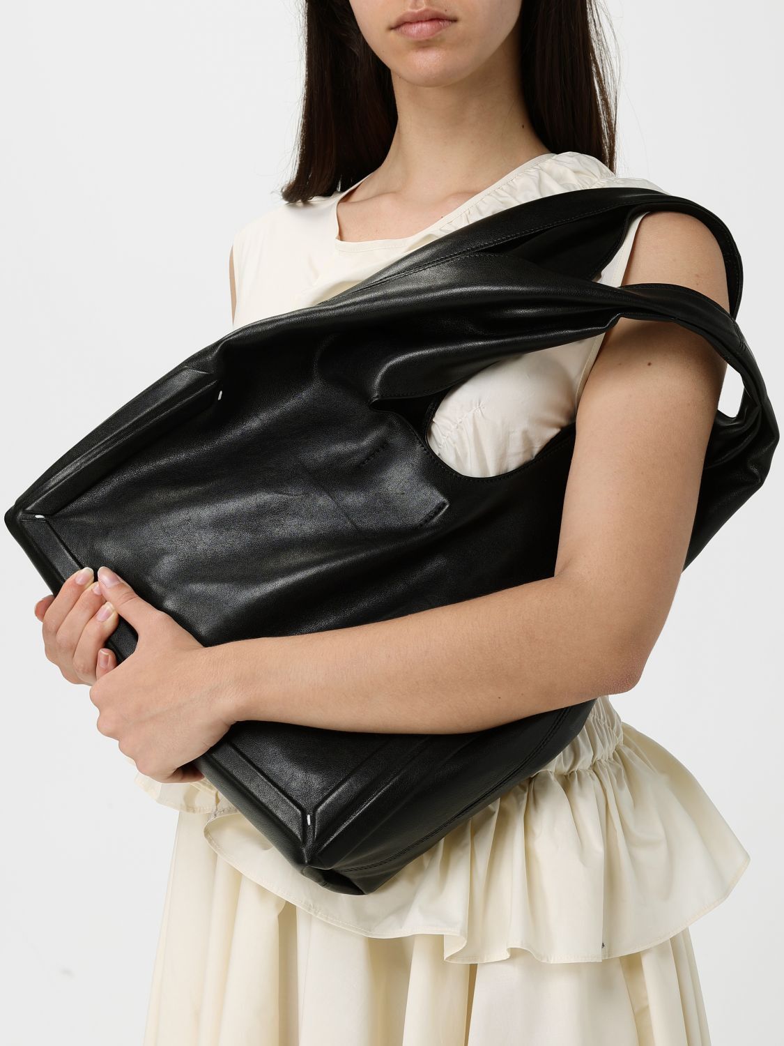 Maison Margiela Maison Margiela Tote Bag Woman Black Size ONE SIZE - 2 Thumbnail