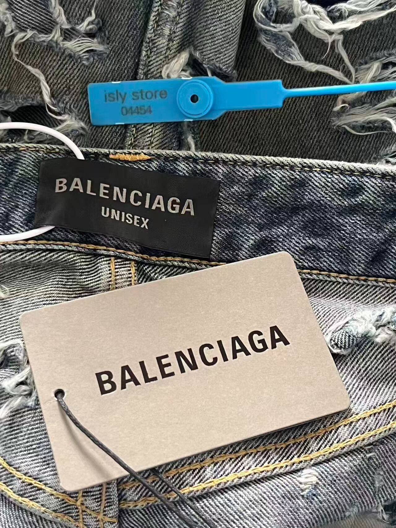 Balenciaga Balenciaga Super Destroyed Mud Washed Denim Size S Size US 30 / EU 46 - 5 Thumbnail
