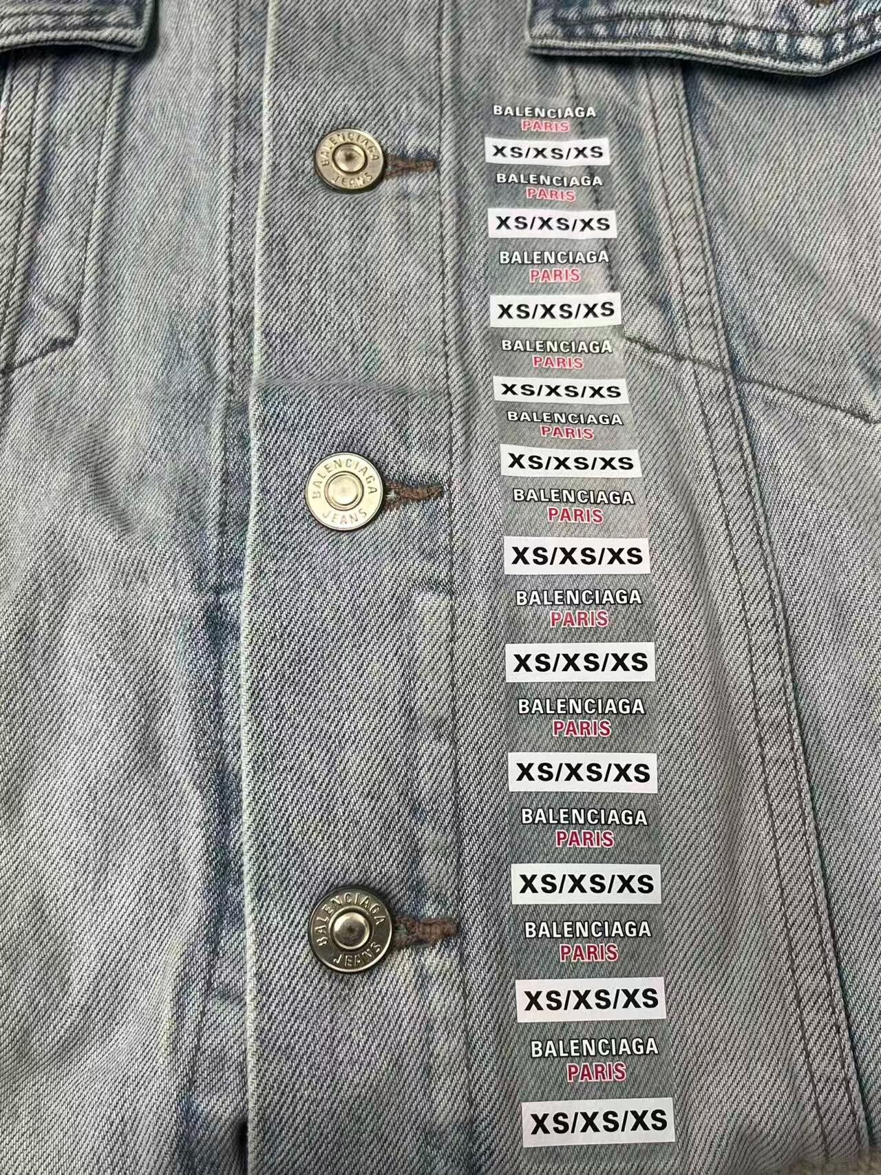 Balenciaga Balenciaga Washed Denim Jacket Size 1 Size US S / EU 44-46 / 1 - 4 Thumbnail