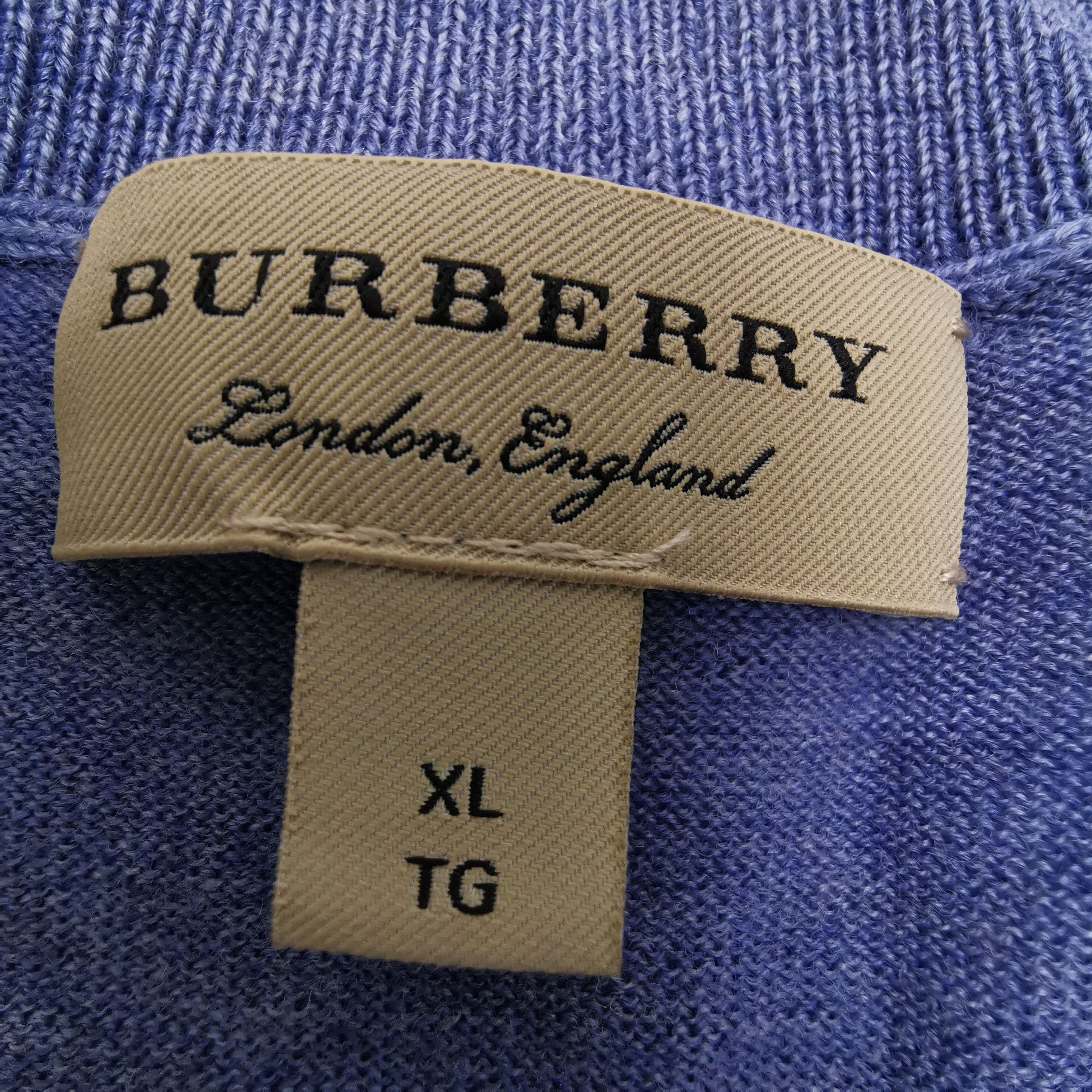 Burberry Burberry Men xl Sweaters Knitwear Size US XL / EU 56 / 4 - 4 Thumbnail
