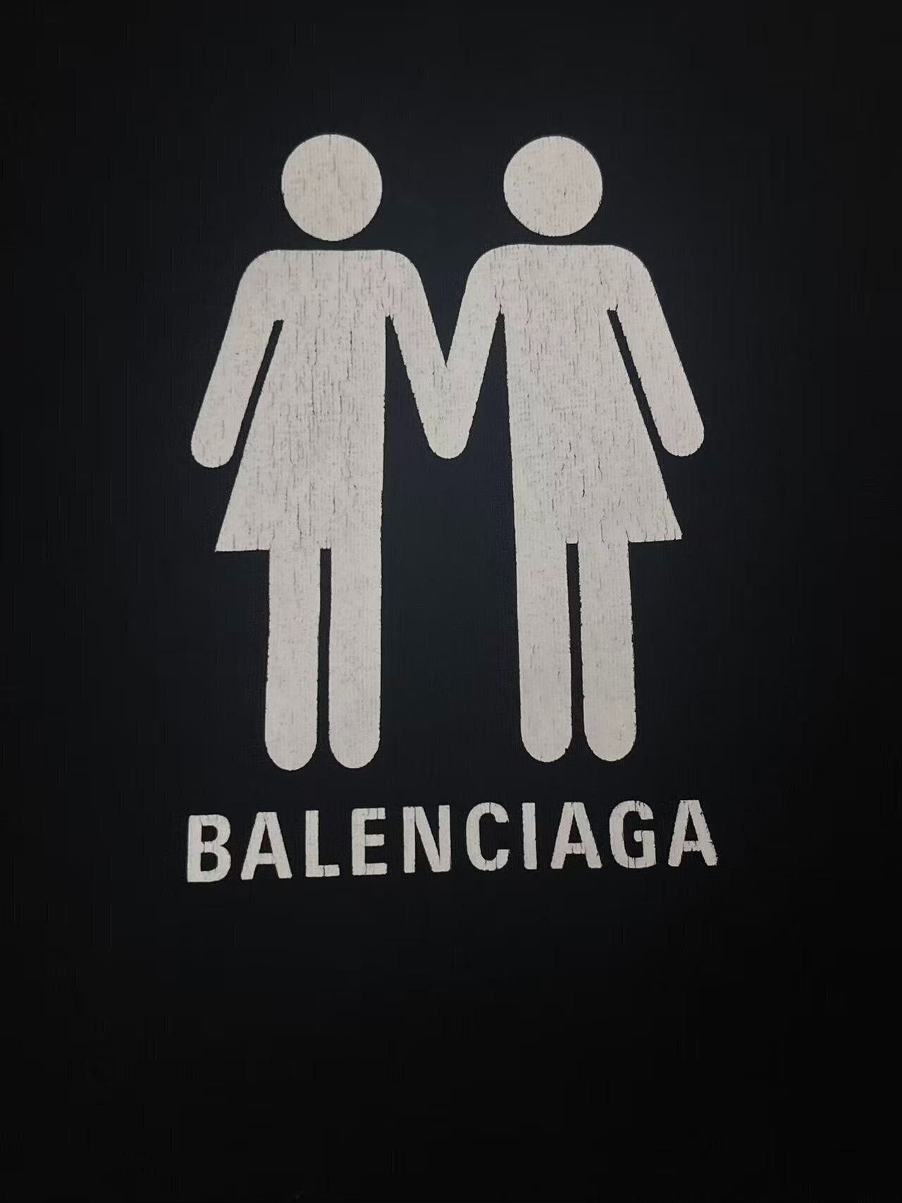 Balenciaga Balenciaga Pride 2022 Flag Graphic T-Shirt Size 2 Size US M / EU 48-50 / 2 - 4 Thumbnail