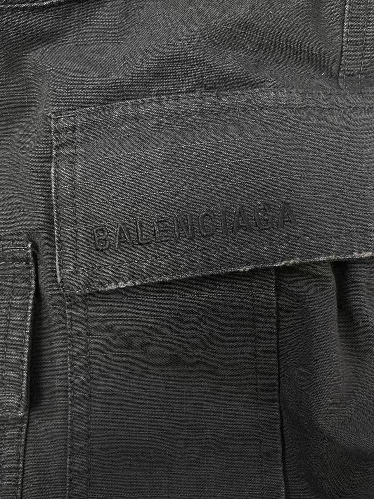 Balenciaga Balenciaga Washed Cargo Pants Size S Size US 30 / EU 46 - 4 Thumbnail