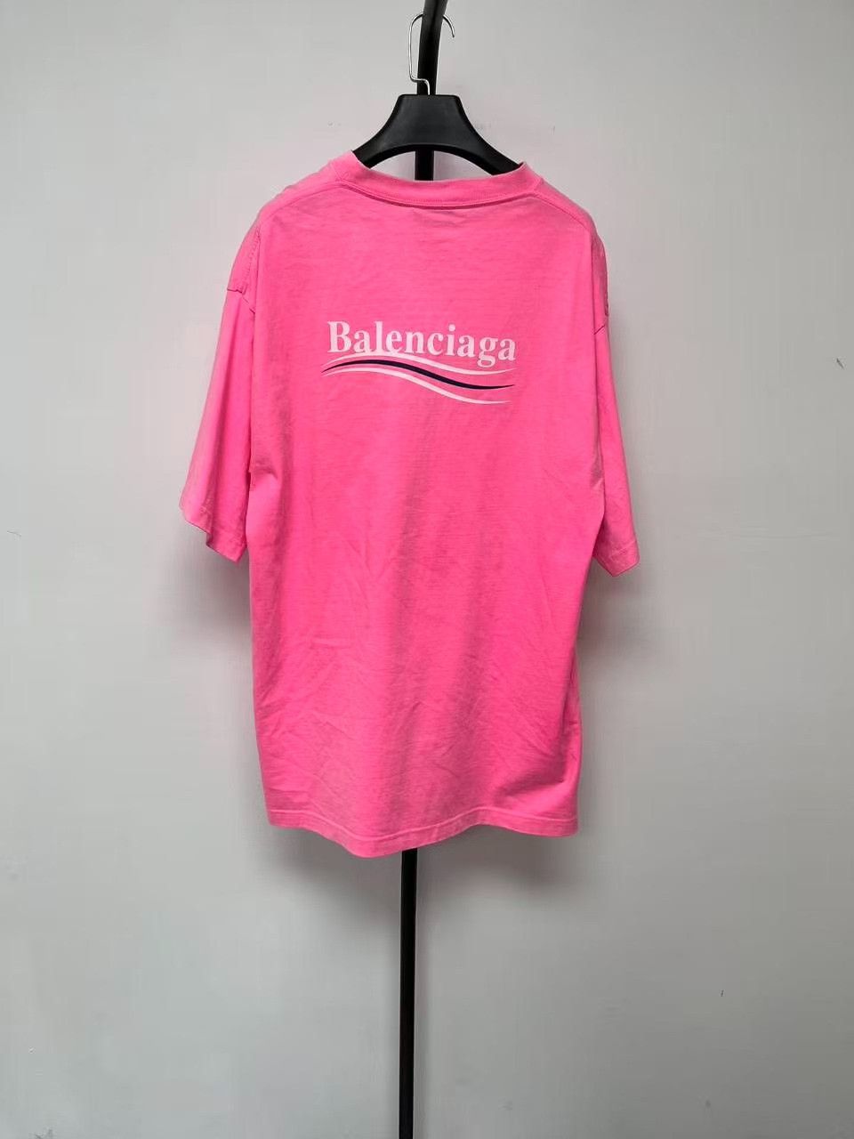 Balenciaga Balenciaga Pink Political Campaign Logo T-Shirt XS Size US XS / EU 42 / 0 - 3 Thumbnail