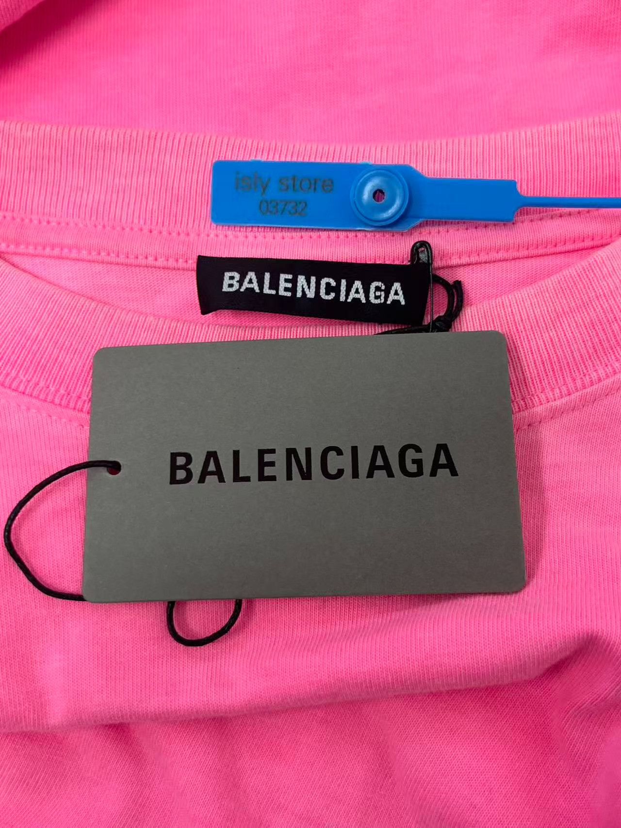 Balenciaga Balenciaga Pink Political Campaign Logo T-Shirt XS Size US XS / EU 42 / 0 - 5 Thumbnail