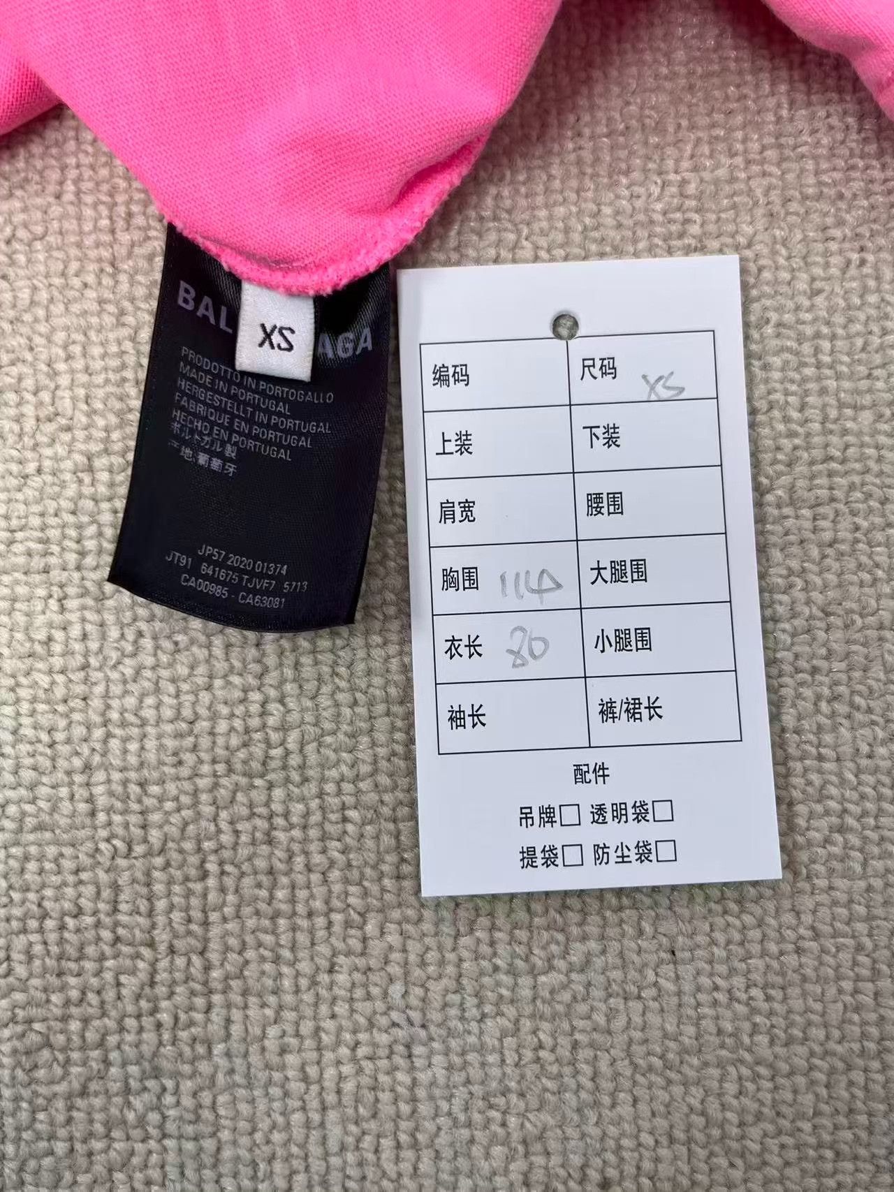 Balenciaga Balenciaga Pink Political Campaign Logo T-Shirt XS Size US XS / EU 42 / 0 - 6 Thumbnail