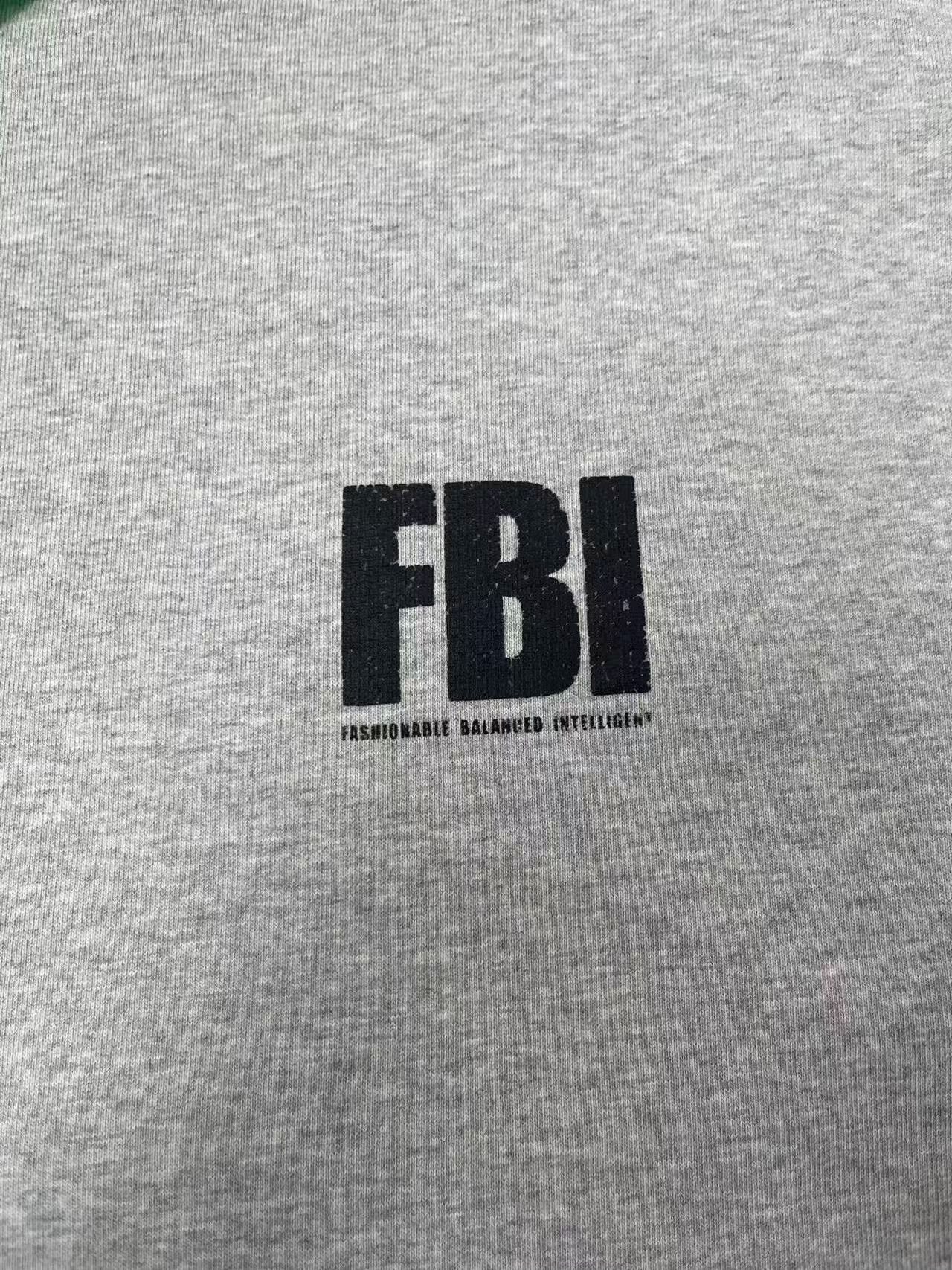 Balenciaga Balenciaga FBI Print Sweatshirt S Size S / US 4 / IT 40 - 4 Thumbnail