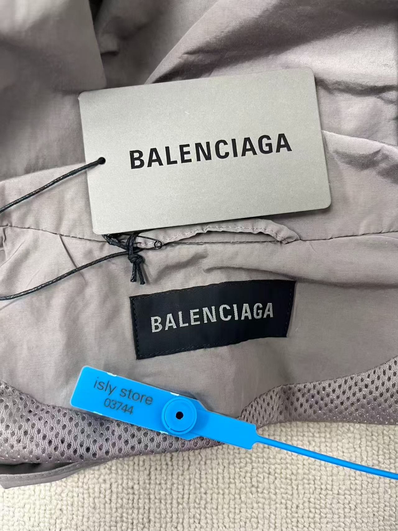 Balenciaga Balenciaga Logo Print Zip Jacket 36 Size XS / US 0-2 / IT 36-38 - 5 Thumbnail