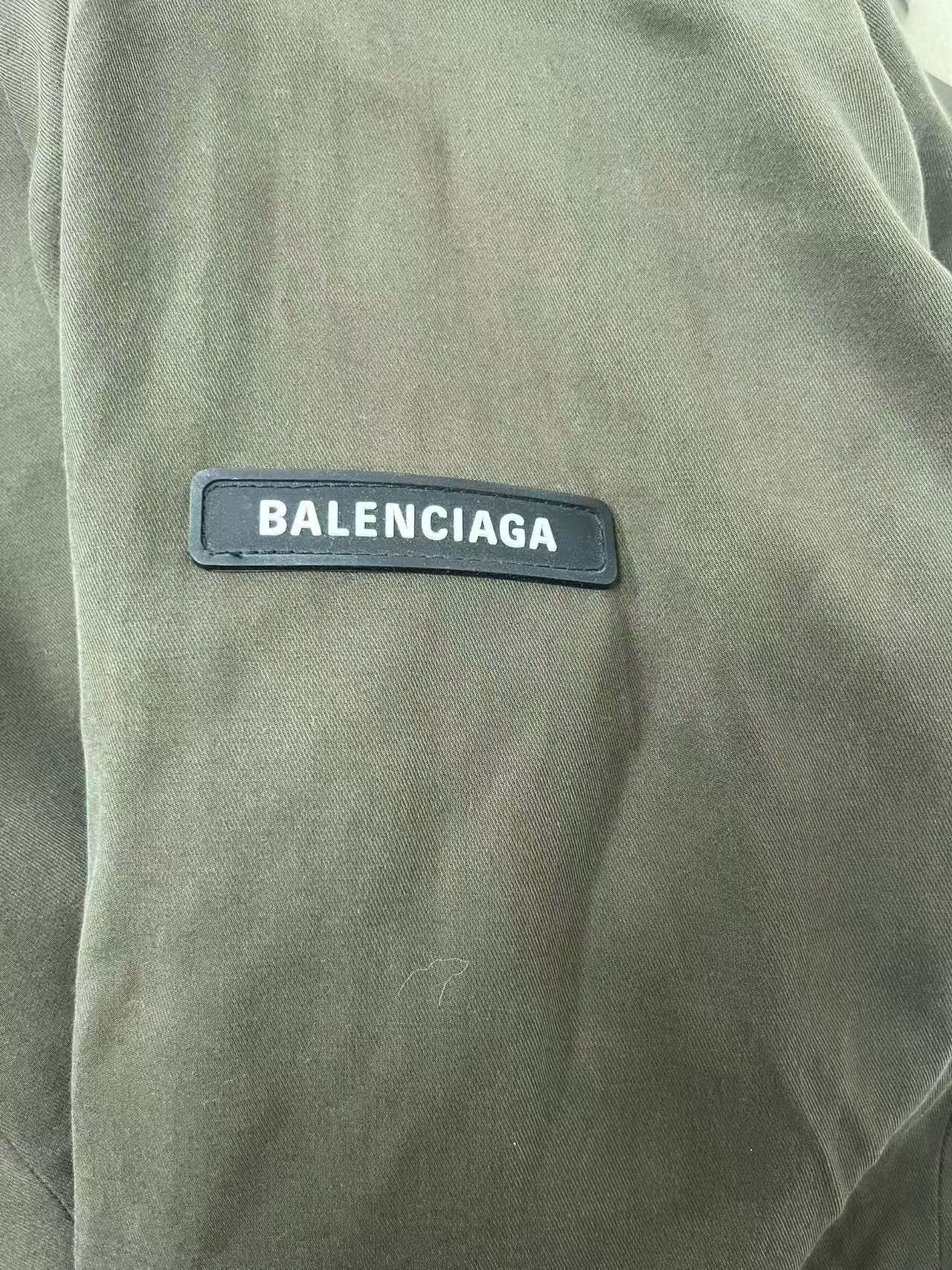 Balenciaga Balenciaga Washed Pinstripe Blazer Size 34R Size 34R - 4 Thumbnail