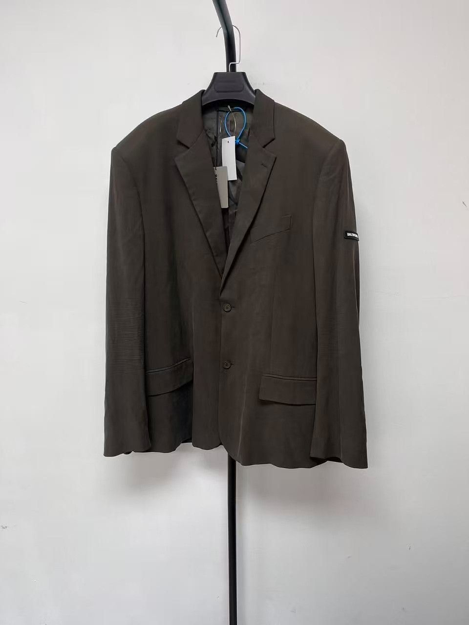 Balenciaga Balenciaga Washed Pinstripe Blazer Size 34R Size 34R - 2 Thumbnail