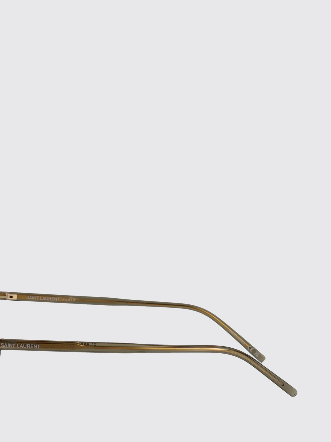 Saint Laurent Paris Saint Laurent Optical Frames Men Cocoa Size ONE SIZE - 3 Thumbnail