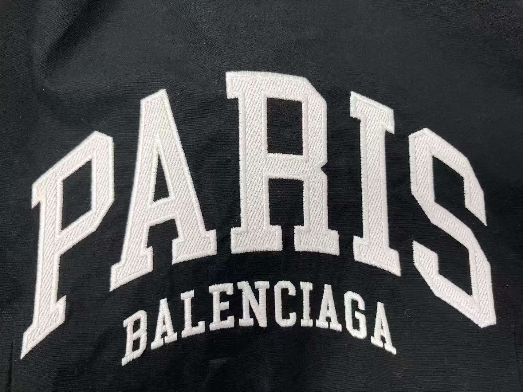 Balenciaga Balenciaga Paris Embroidery Button Up Shirt 38 Size US S / EU 44-46 / 1 - 4 Thumbnail