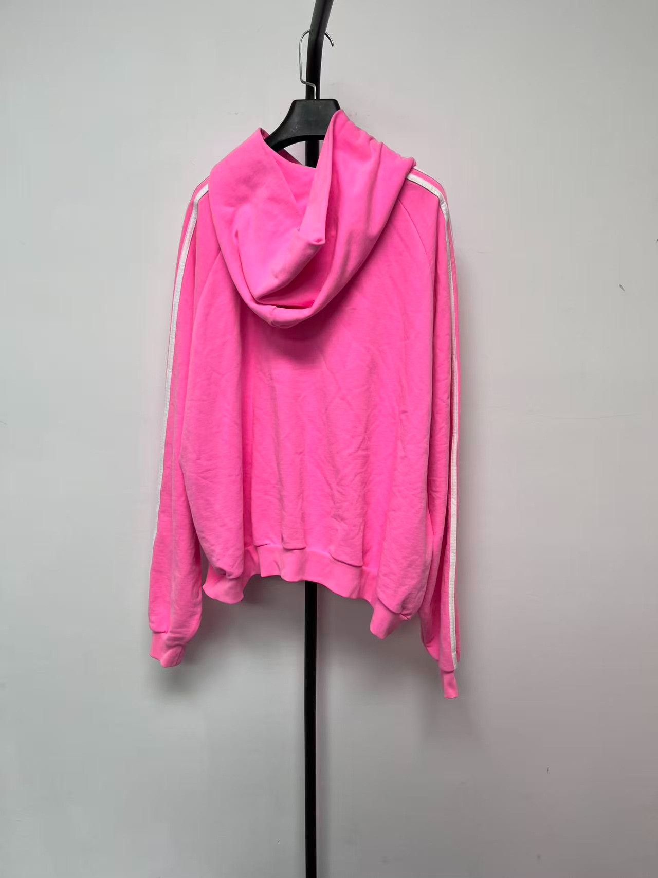 Balenciaga Balenciaga x Adidas Pink Logo Hoodie Size 2 Size US M / EU 48-50 / 2 - 3 Thumbnail