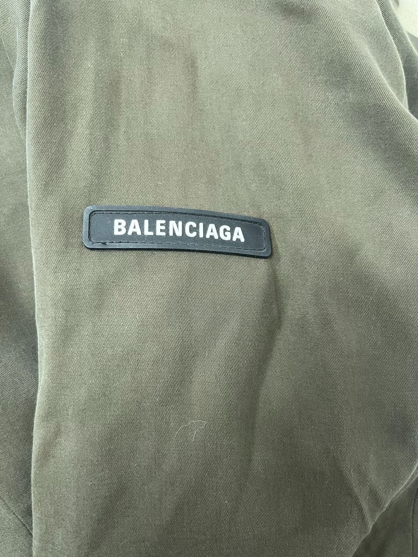 Balenciaga Balenciaga Wardrobe Logo Patch Single Breasted Jacket 44 Size US S / EU 44-46 / 1 - 4 Thumbnail