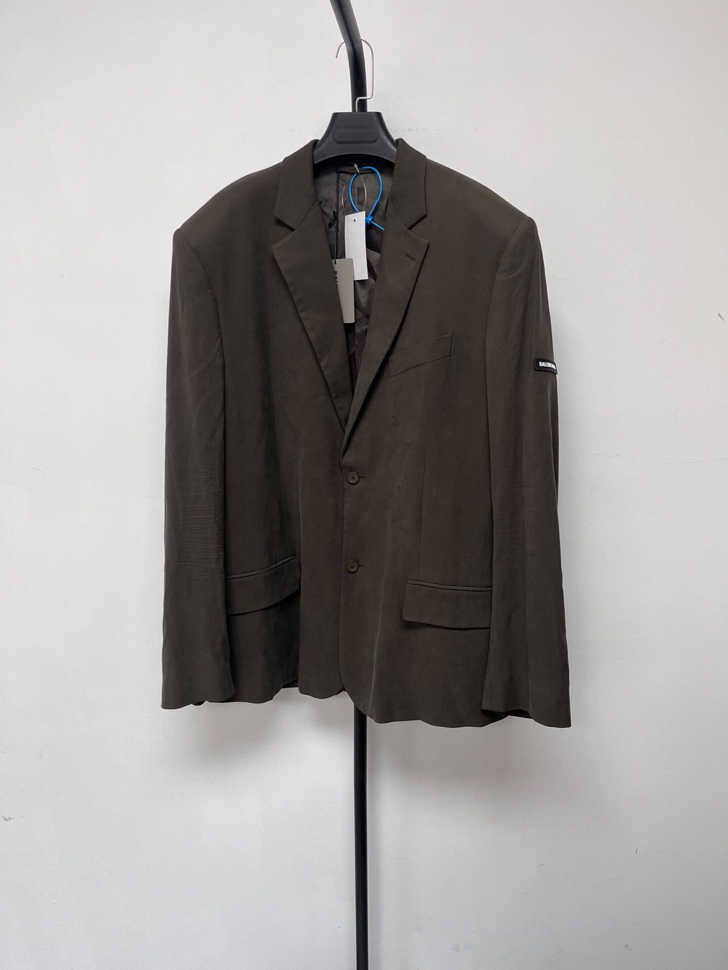 Balenciaga Balenciaga Wardrobe Logo Patch Single Breasted Jacket 44 Size US S / EU 44-46 / 1 - 2 Thumbnail