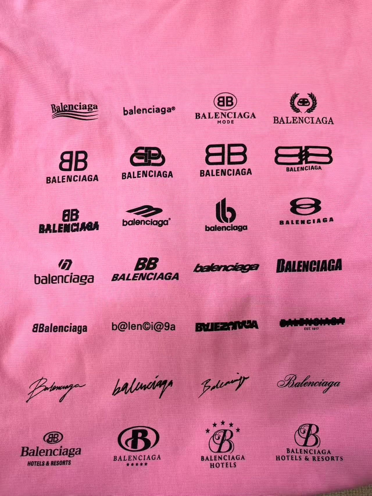 Balenciaga Balenciaga Multi Logo Print Sweatshirt Size 2 Size US M / EU 48-50 / 2 - 4 Thumbnail