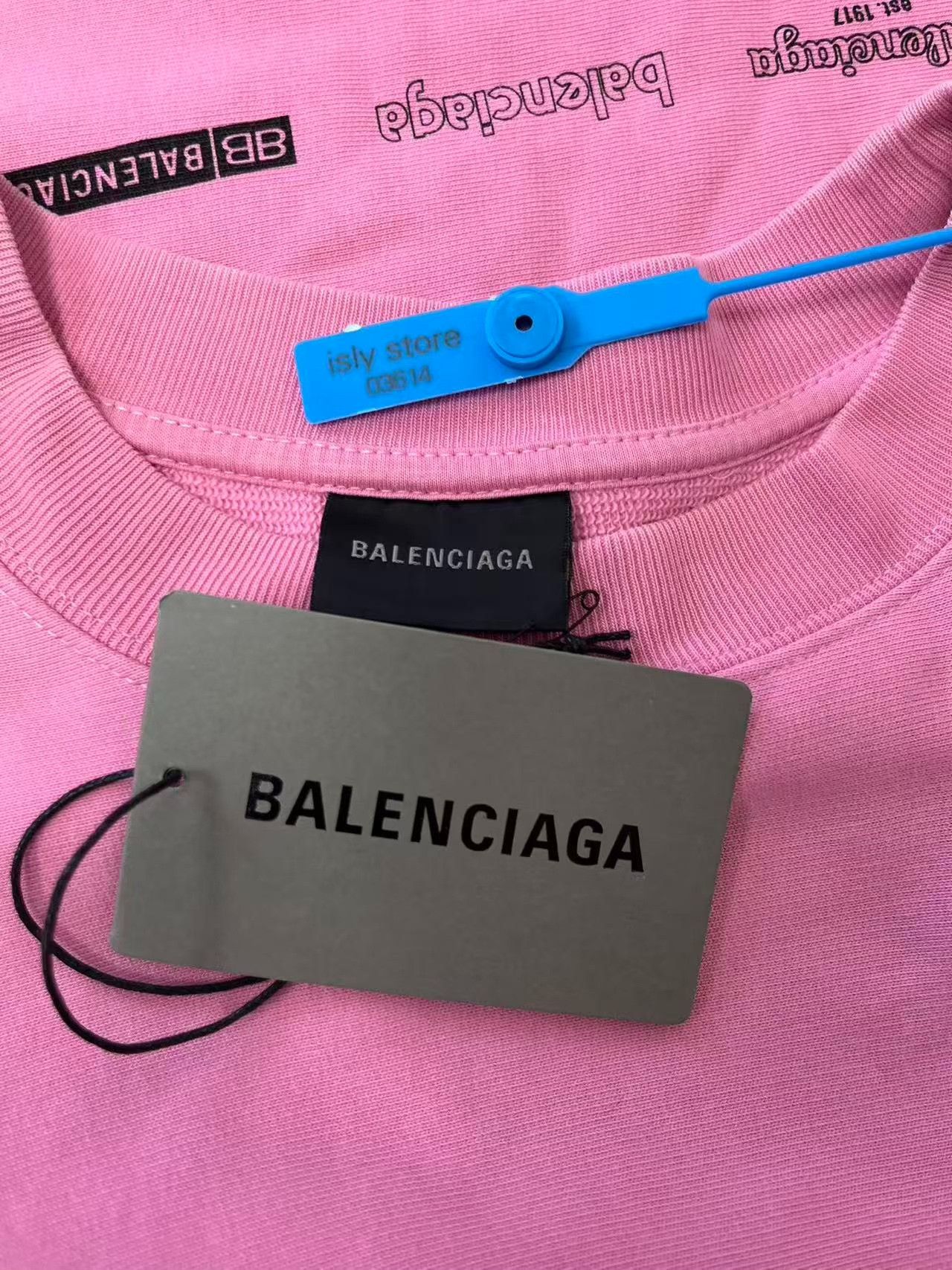 Balenciaga Balenciaga Multi Logo Print Sweatshirt Size 2 Size US M / EU 48-50 / 2 - 5 Thumbnail