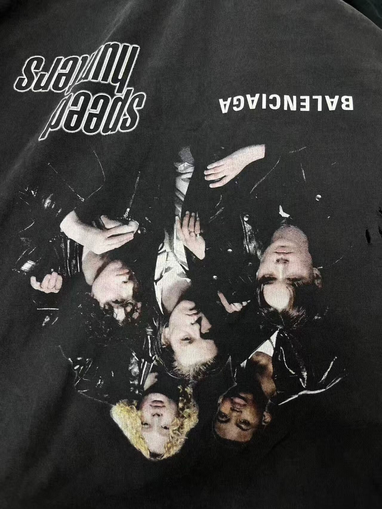 Balenciaga Balenciaga Speed Hunter Upside Down Logo T-Shirt Size 2 Size US M / EU 48-50 / 2 - 4 Thumbnail