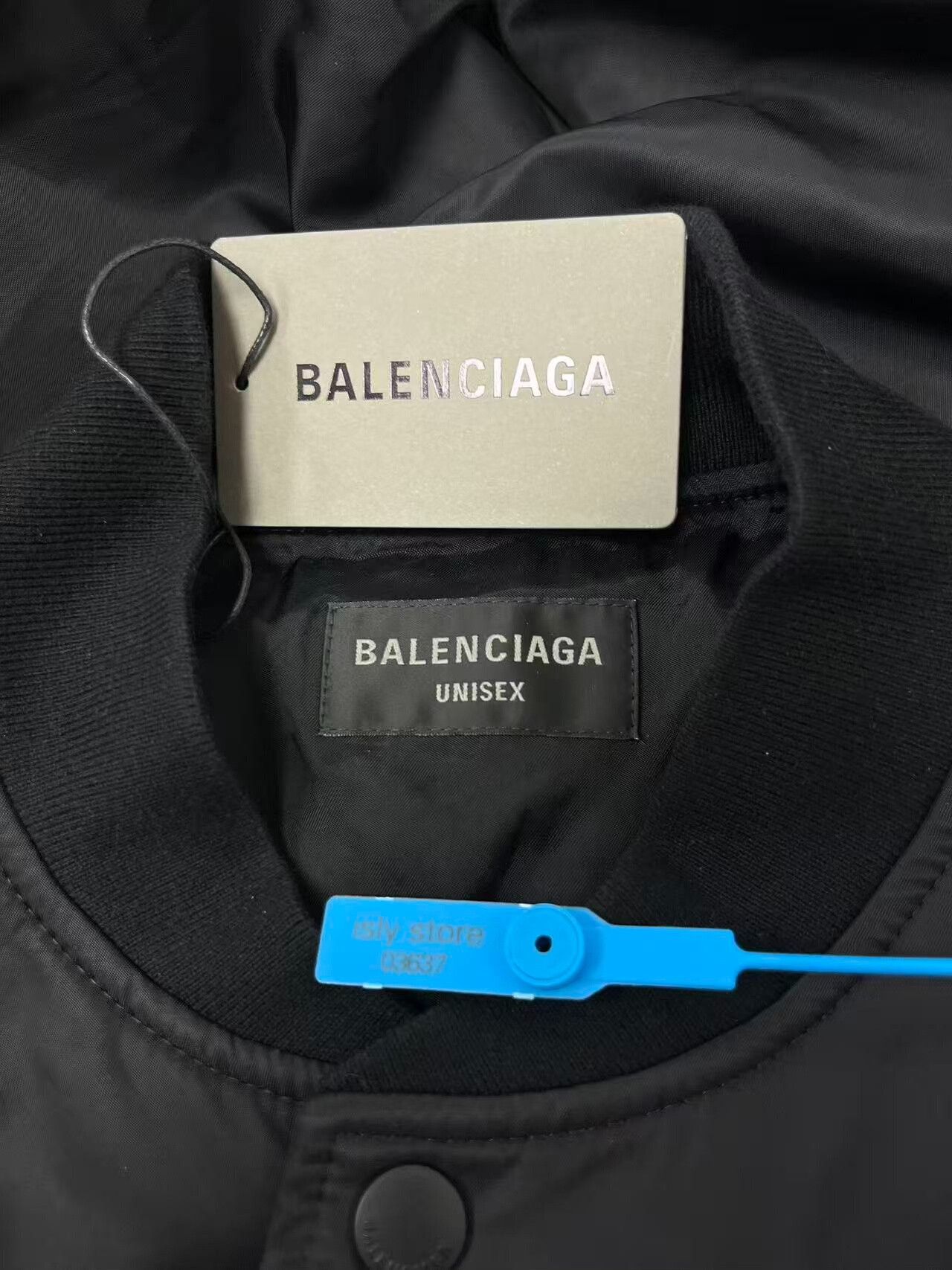 Balenciaga Balenciaga Embroidered Logo Bomber Jacket M Size US M / EU 48-50 / 2 - 6 Thumbnail