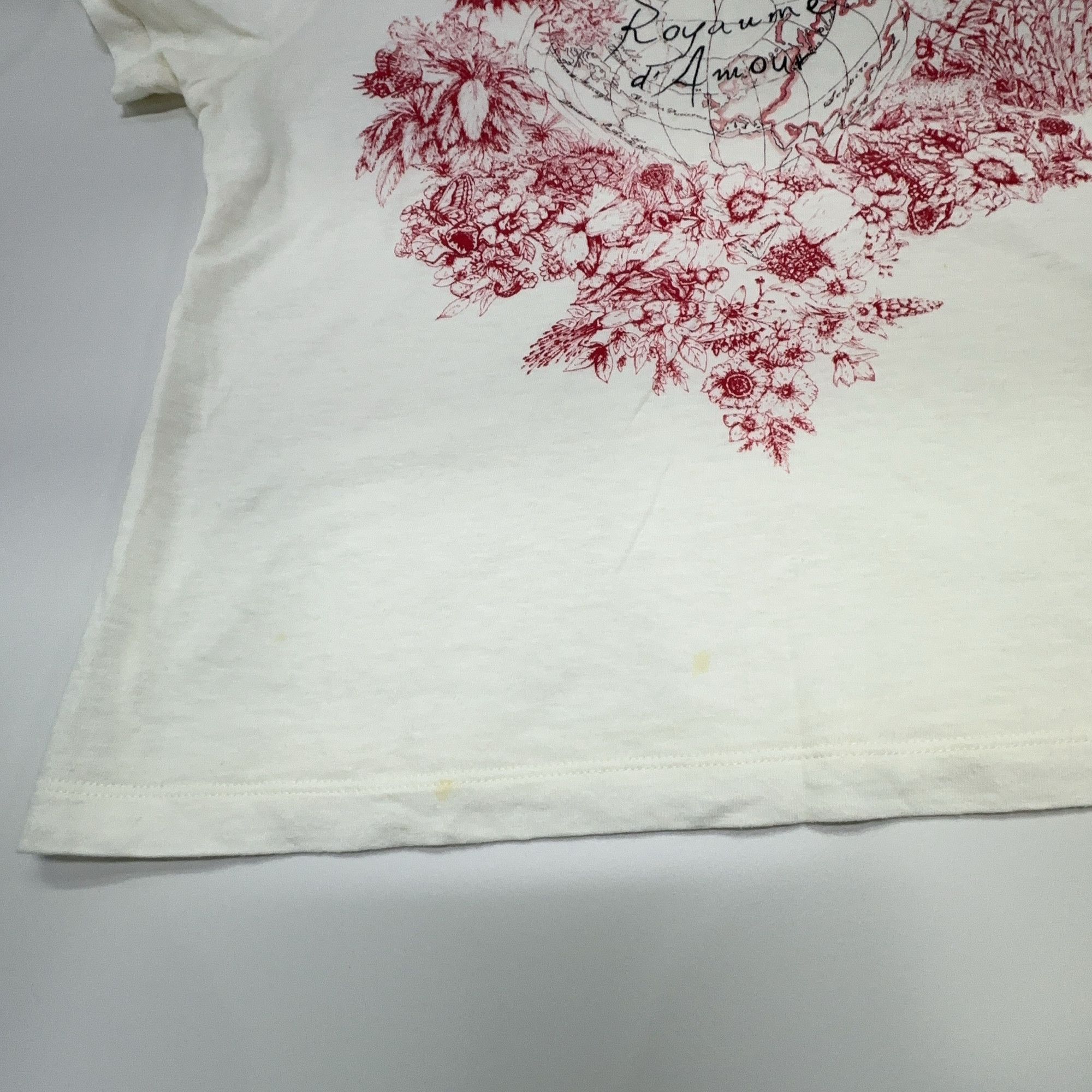 Dior Dior Royaume d'Amour Heart Print T-Shirt XS Size XS / US 0-2 / IT 36-38 - 5 Thumbnail