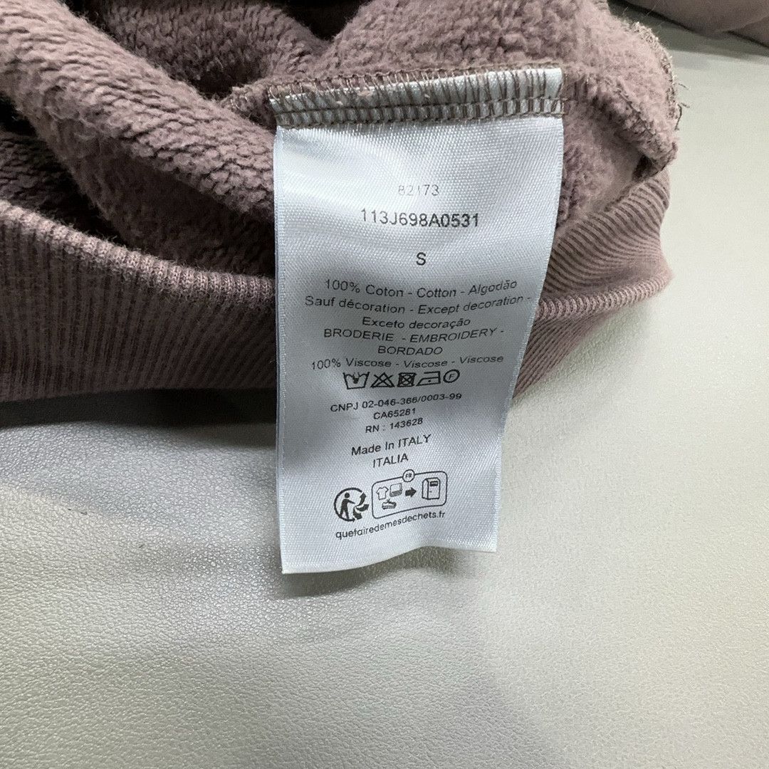 Dior Dior CD Logo Brown Hoodie Size S Size US S / EU 44-46 / 1 - 5 Thumbnail