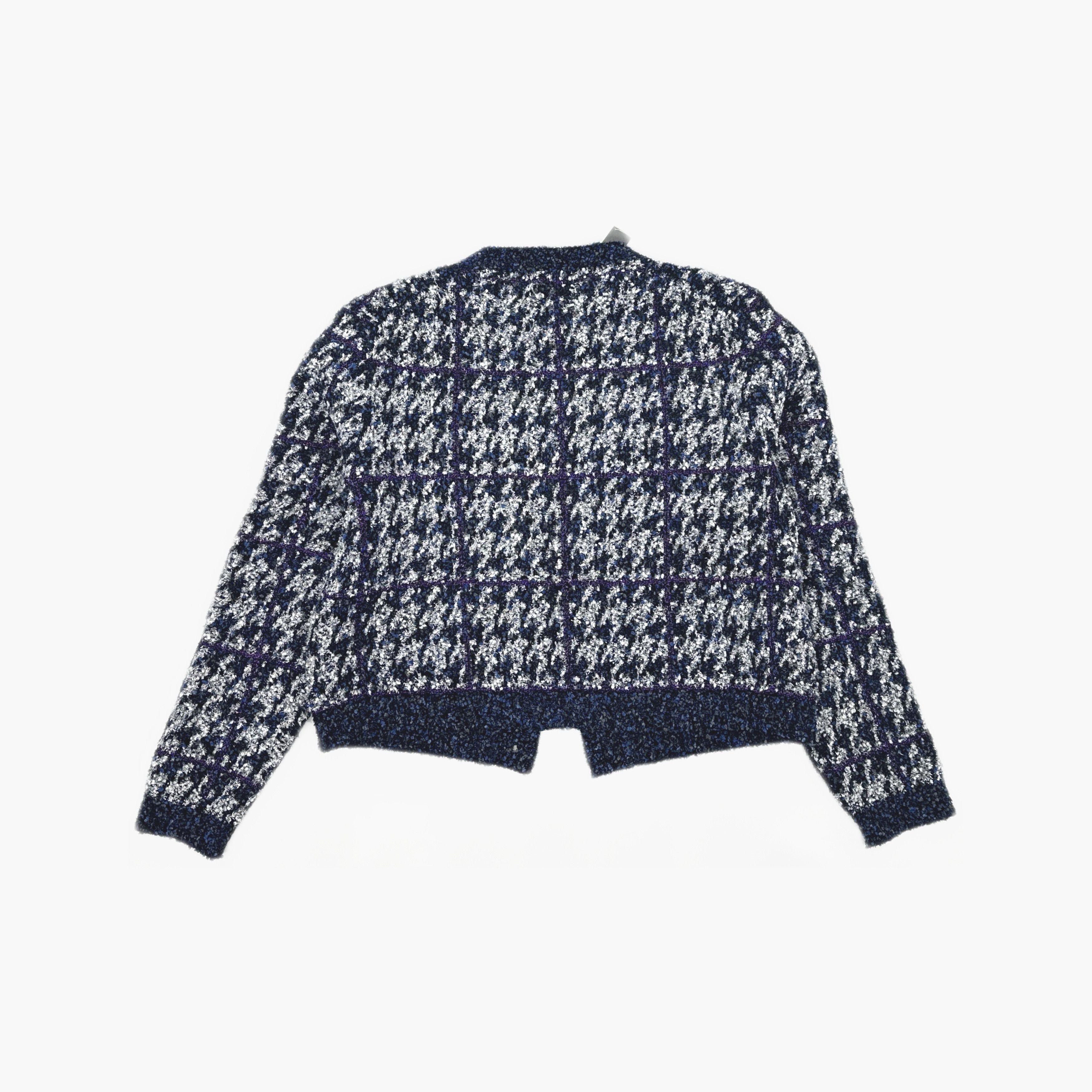 Dior Dior Houndstooth Knit Cardigan XL Size US XL / EU 56 / 4 - 2 Thumbnail