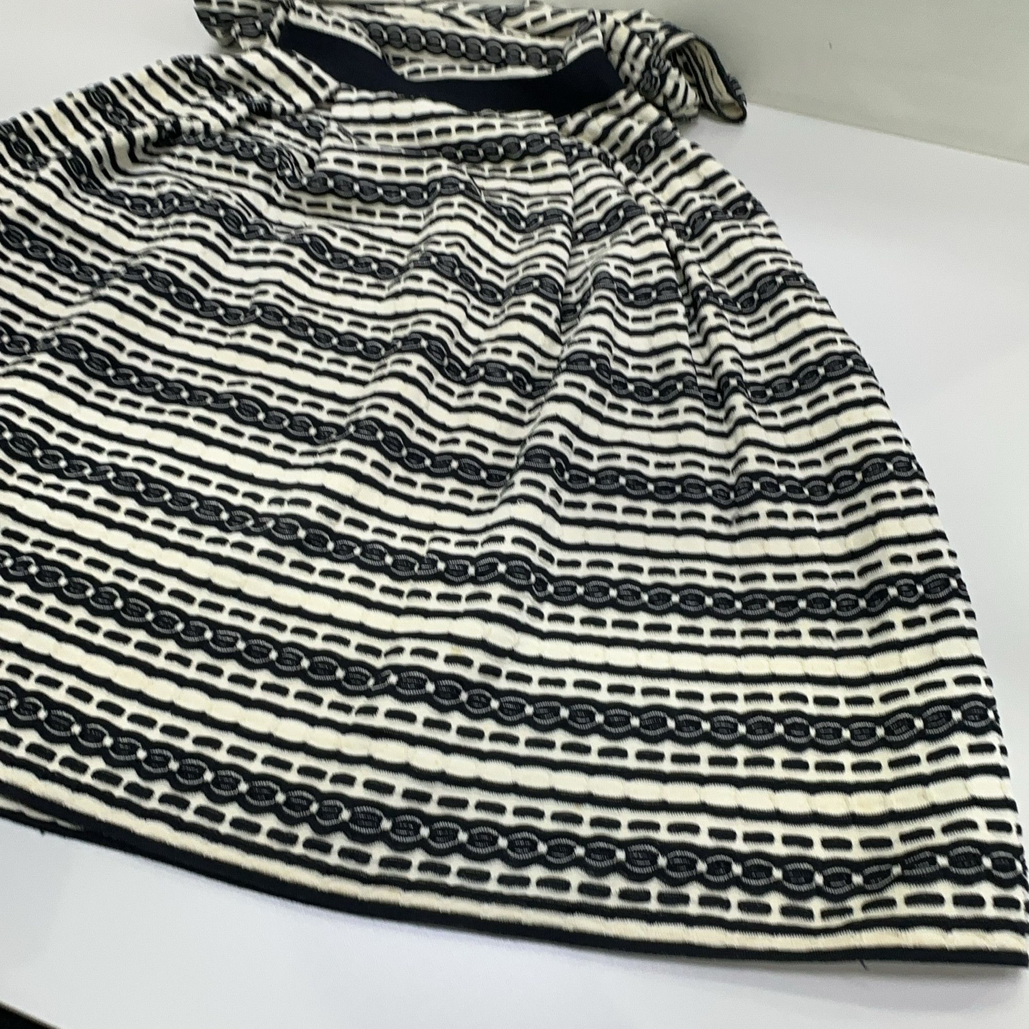 Dior Dior Patterned Short Sleeve Midi Dress 36 Size XS / US 0-2 / IT 36-38 - 10 Thumbnail