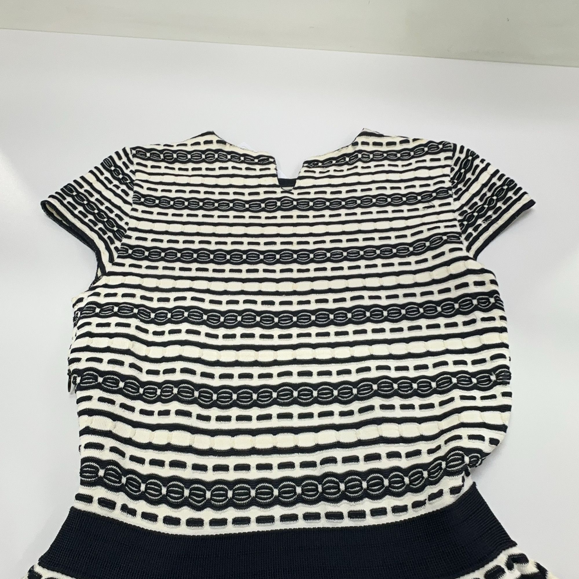Dior Dior Patterned Short Sleeve Midi Dress 36 Size XS / US 0-2 / IT 36-38 - 12 Thumbnail