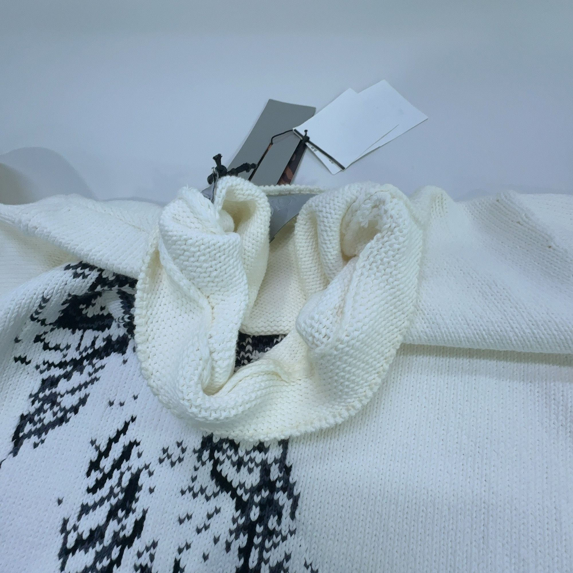 Dior Dior SS23 Jacquard Dog Graphic Cotton Sweater S Size US S / EU 44-46 / 1 - 7 Thumbnail