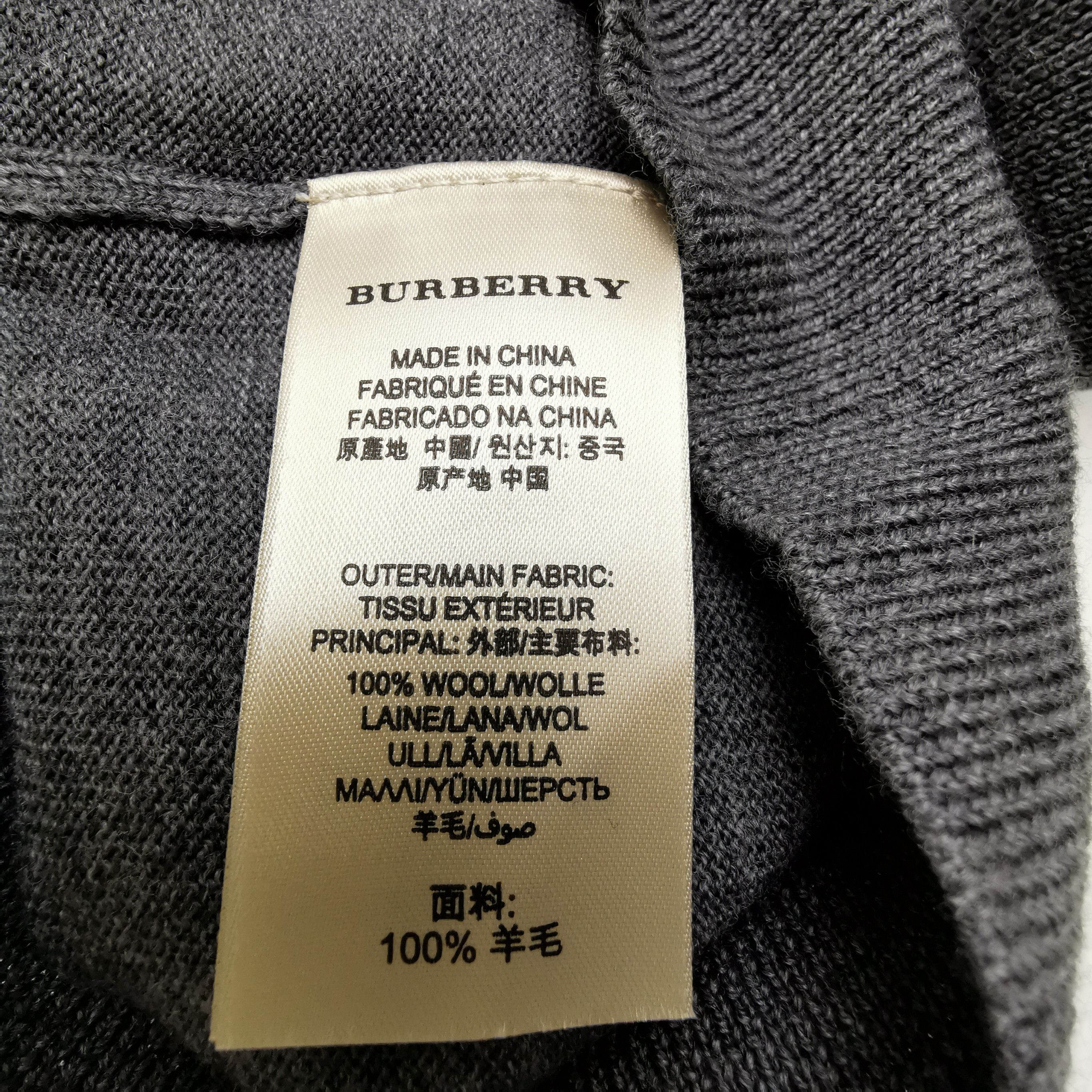 Burberry Burberry Men m Sweaters Knitwear Size US M / EU 48-50 / 2 - 7 Thumbnail