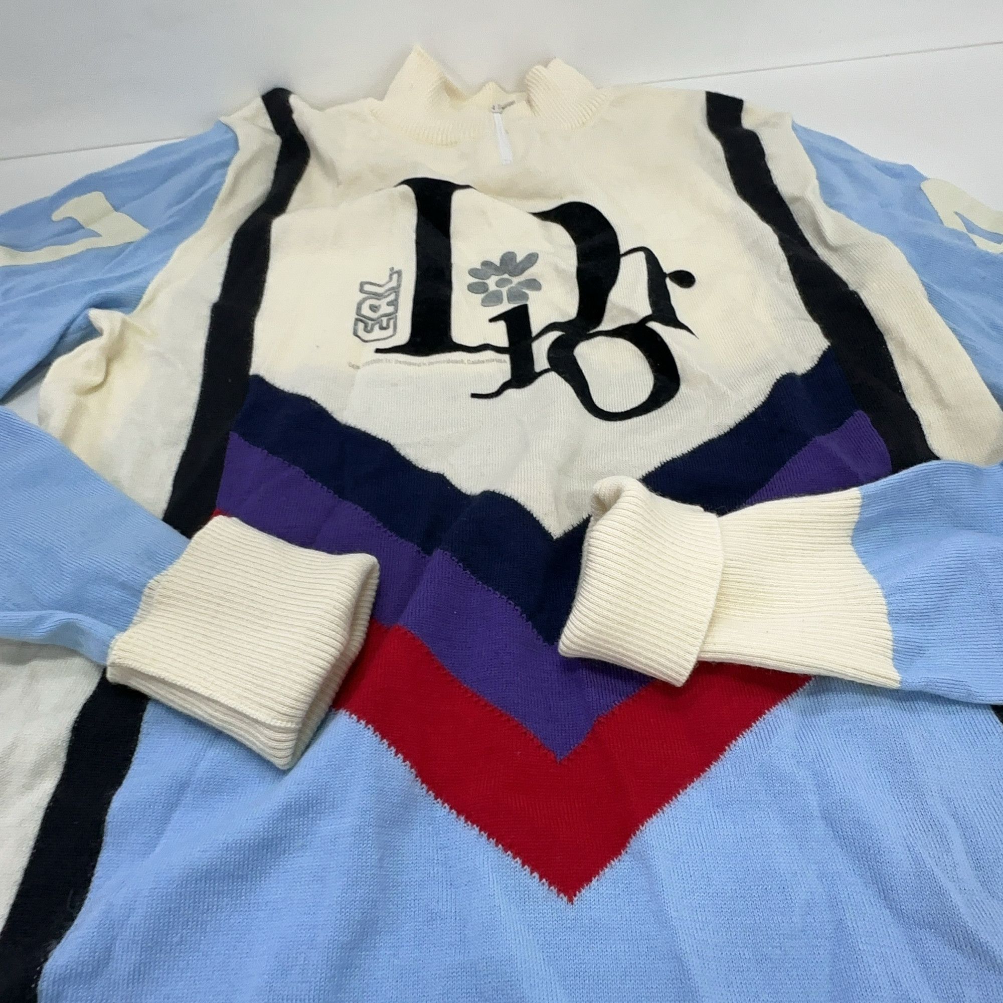 Dior Dior x ERL Intarsia Zip High Neck Sweater M Size US M / EU 48-50 / 2 - 6 Thumbnail